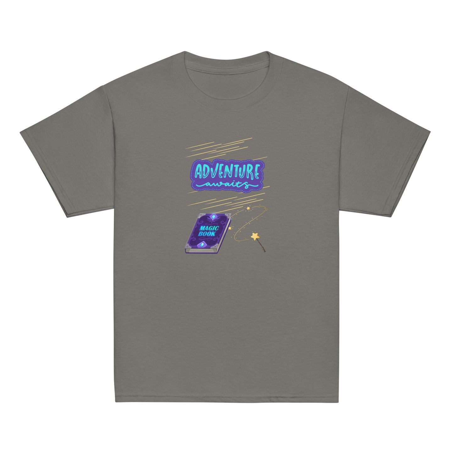 Adventure awaits Youth classic tee