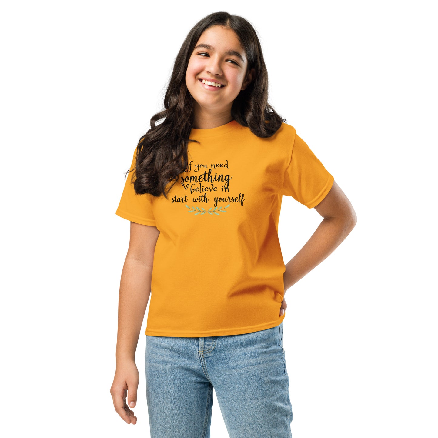 Need something to believe Youth classic tee