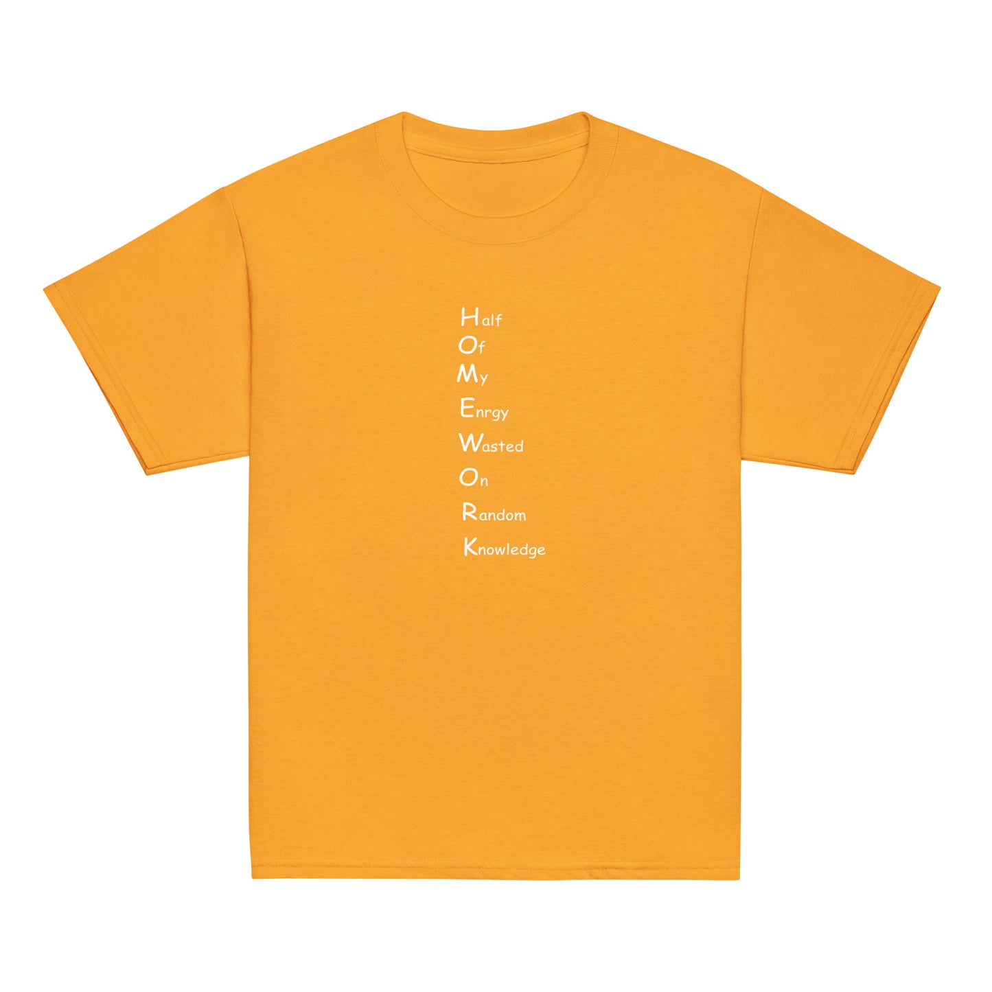 Homework Youth classic tee