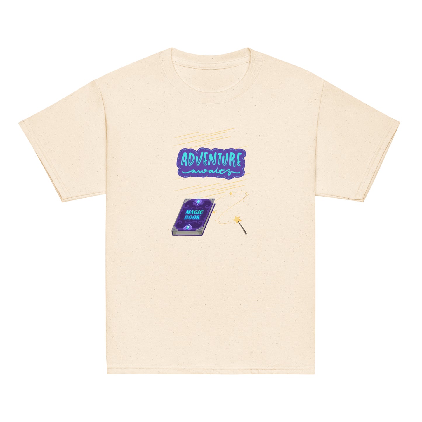 Adventure awaits Youth classic tee