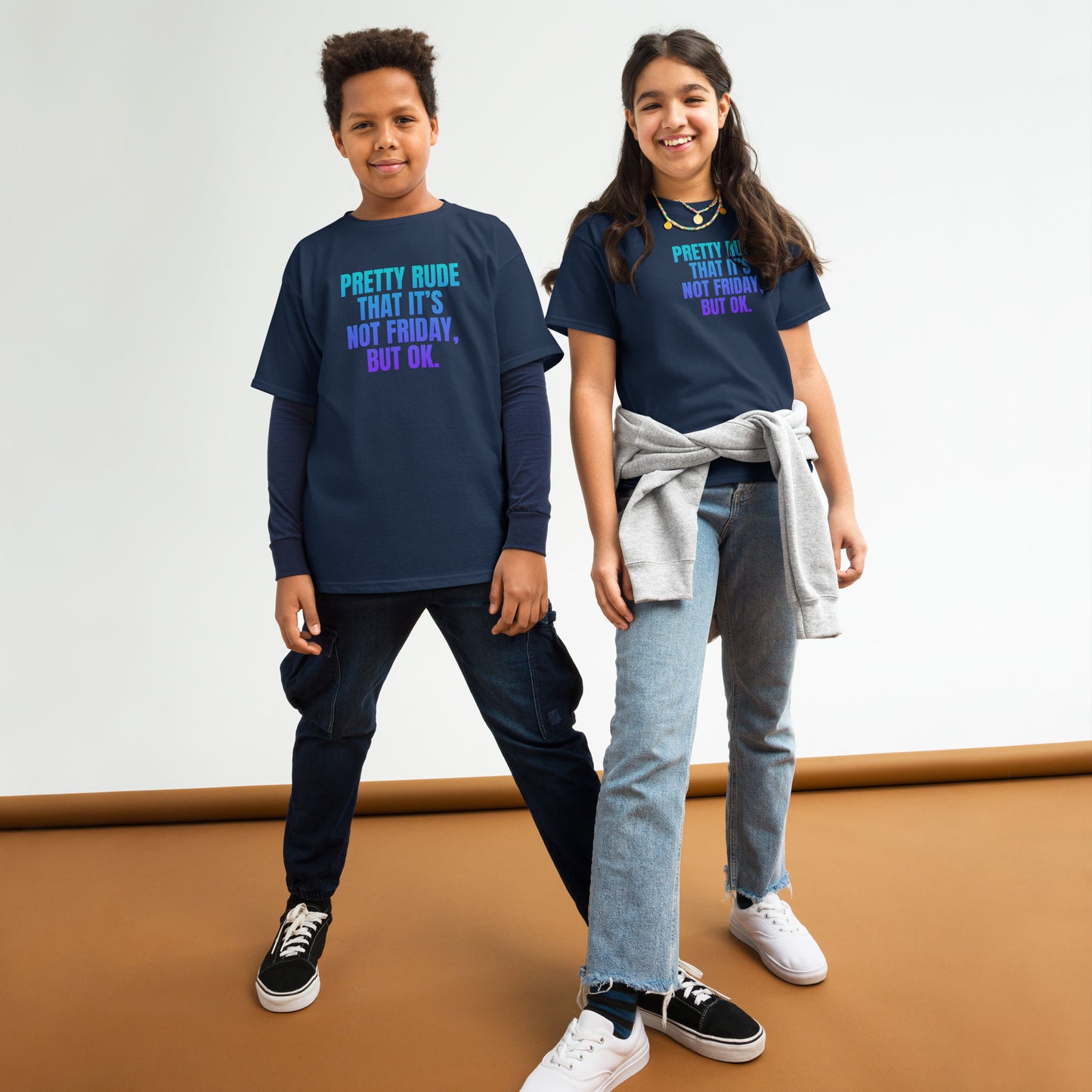 Pretty rude Youth classic tee