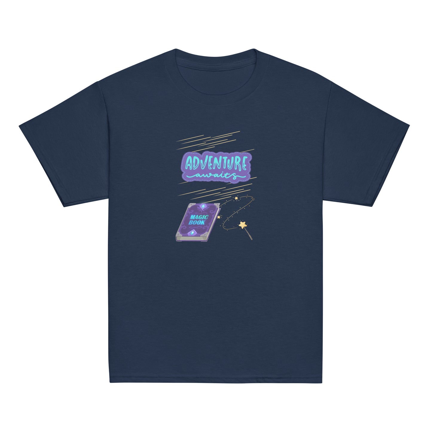 Adventure awaits Youth classic tee