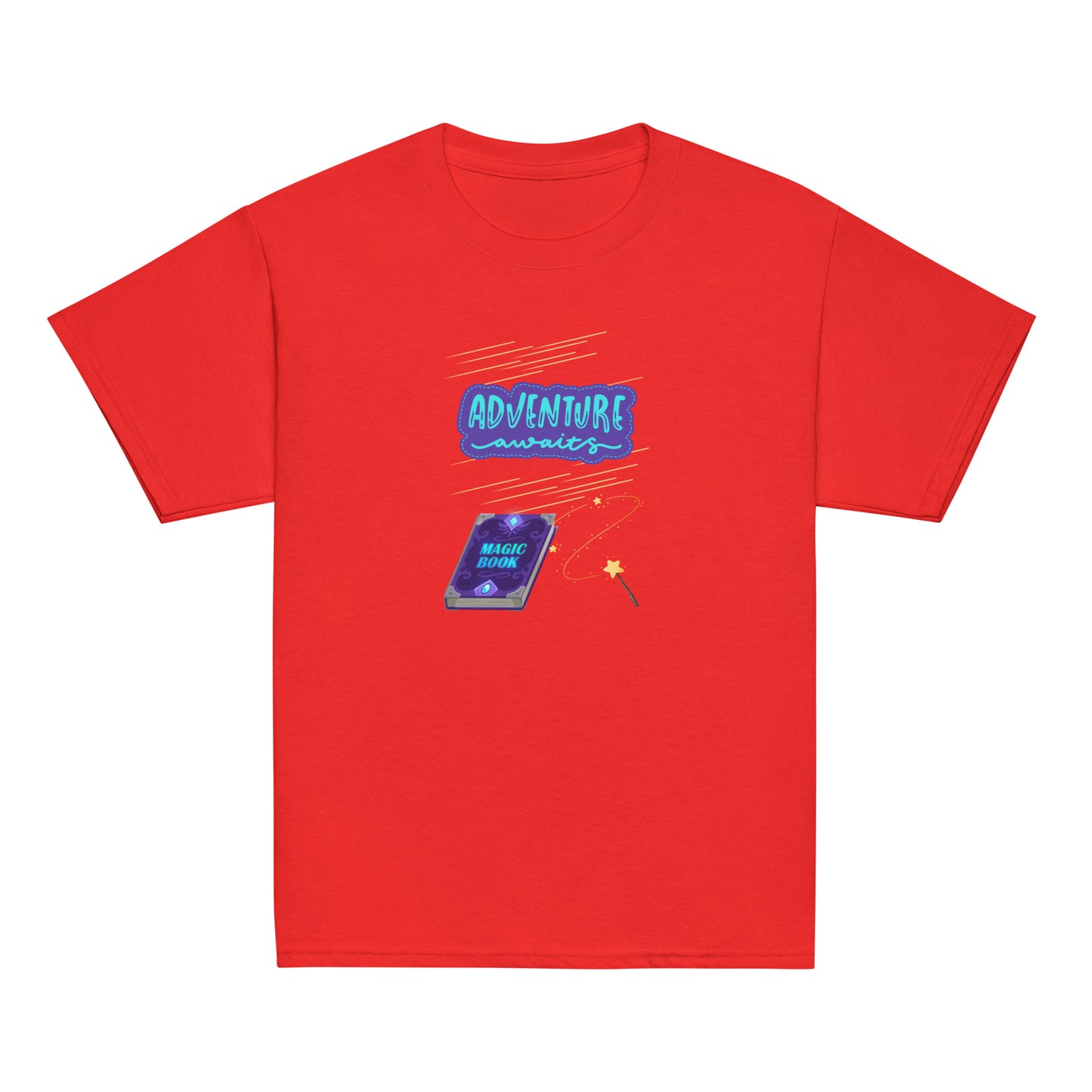 Adventure awaits Youth classic tee