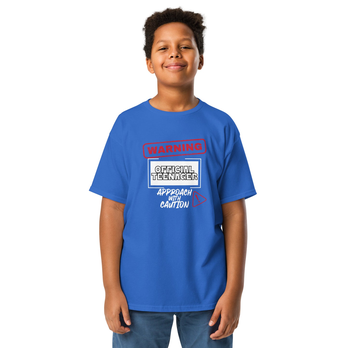 Warning Youth classic tee