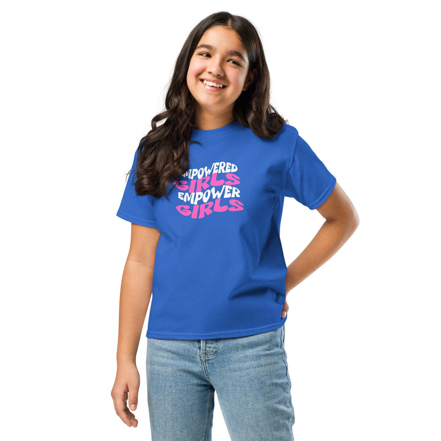 Empowered girls Youth classic tee