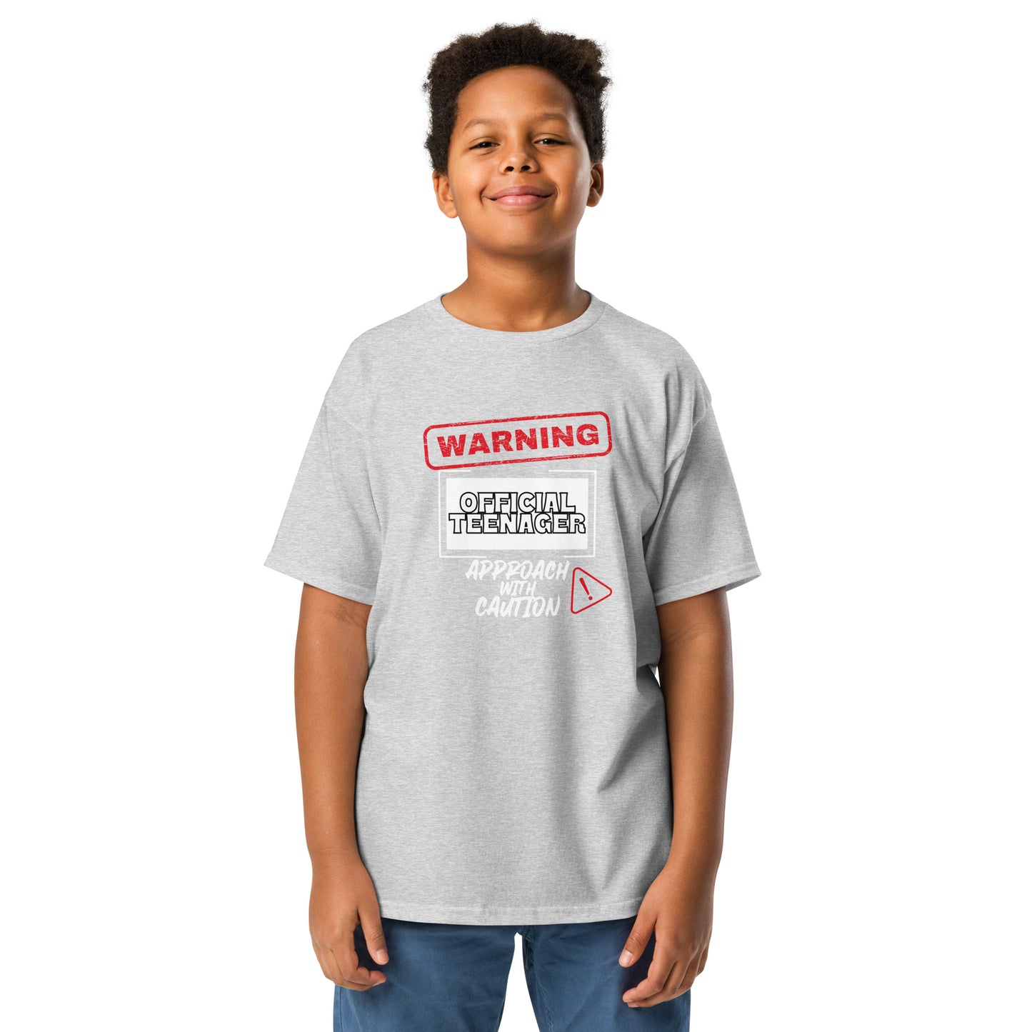 Warning Youth classic tee