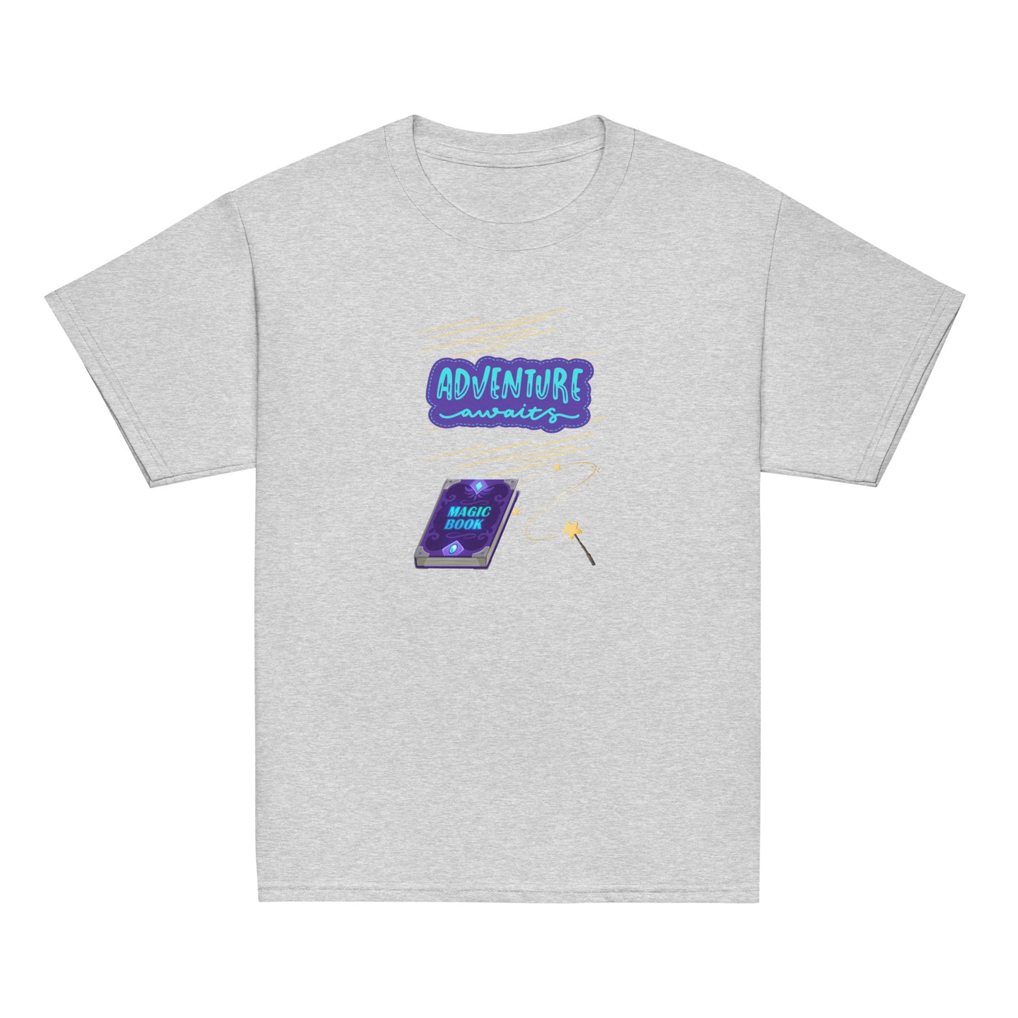Adventure awaits Youth classic tee