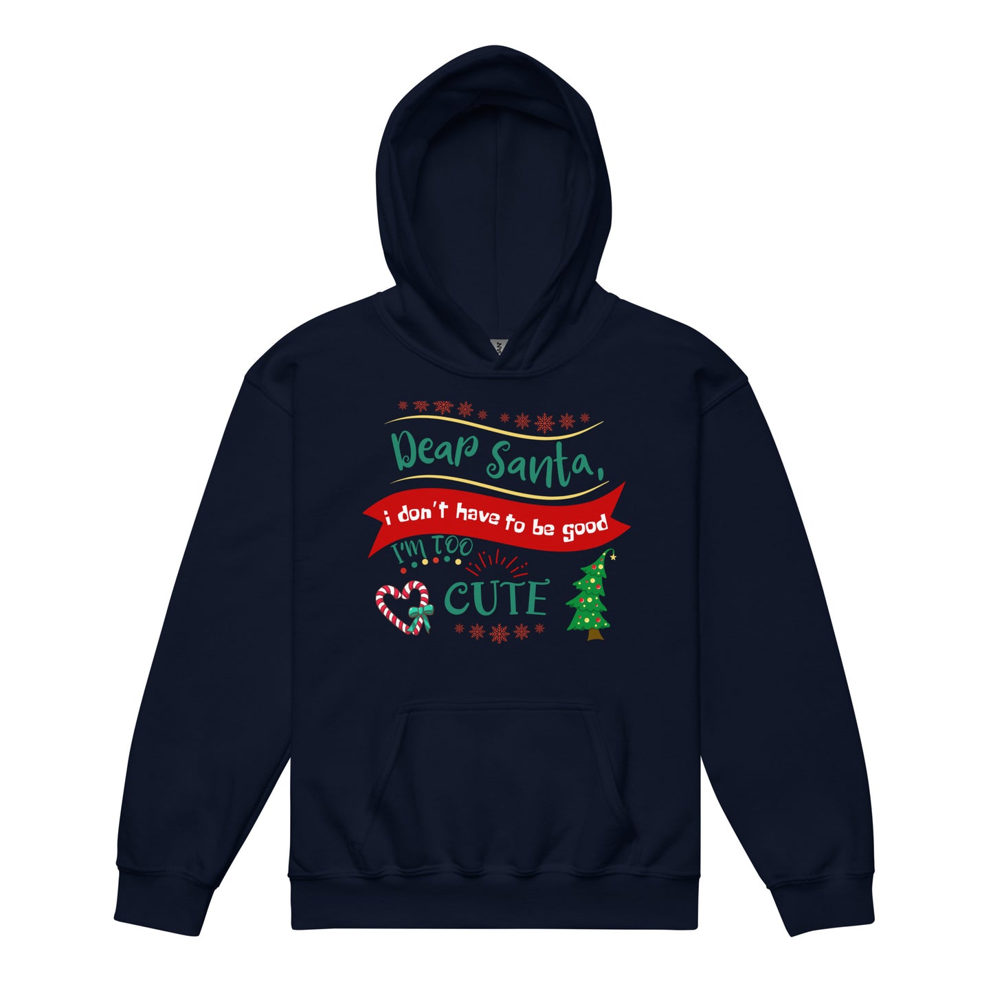 I’m too cute Youth heavy blend hoodie