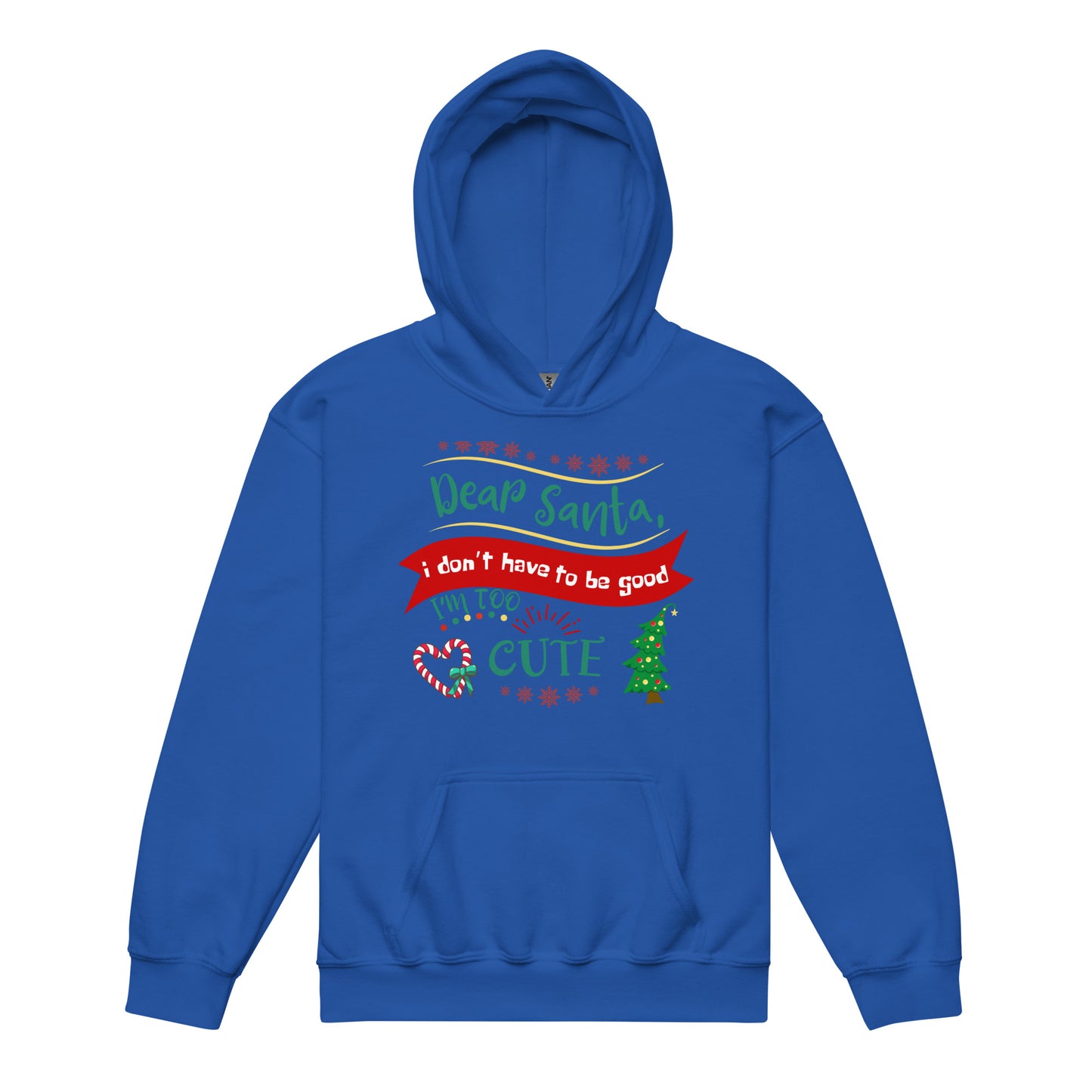 I’m too cute Youth heavy blend hoodie