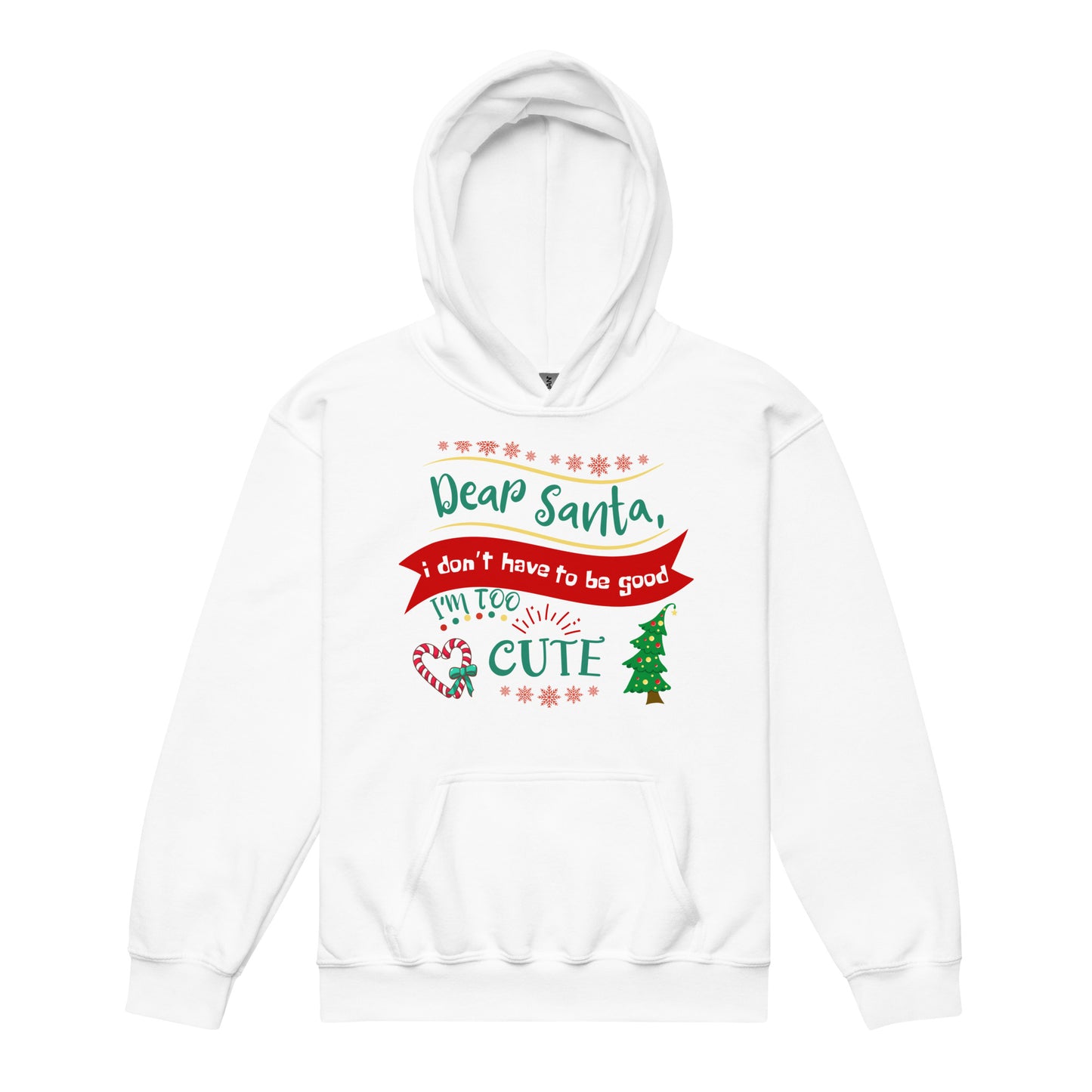 I’m too cute Youth heavy blend hoodie