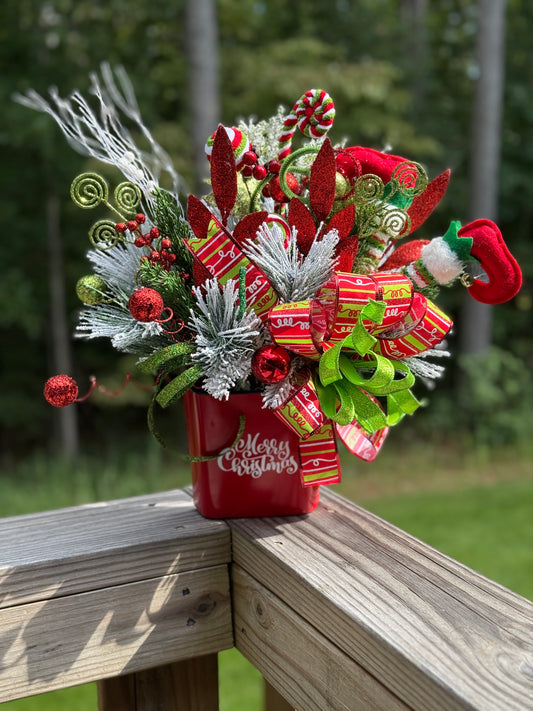Vibrant Elf Floral Arrangement