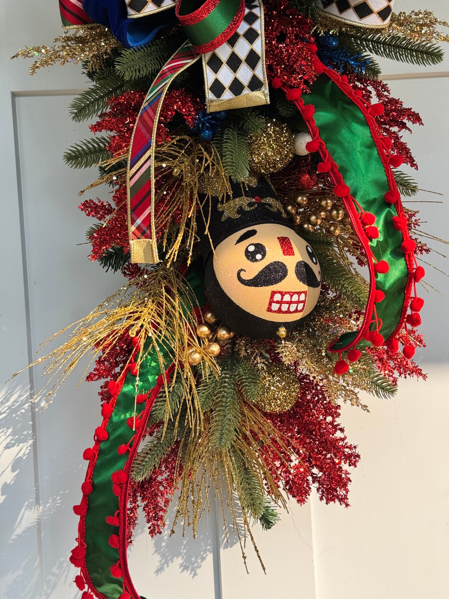 Christmas Nutcracker Swag/Wreath