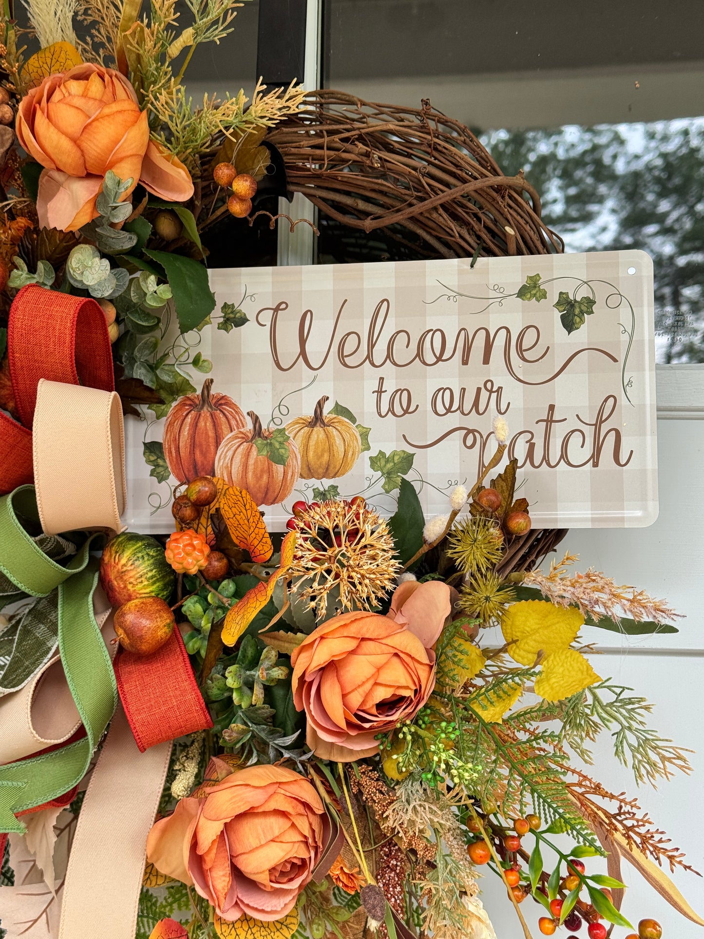 Welcome to Our Patch Wreath