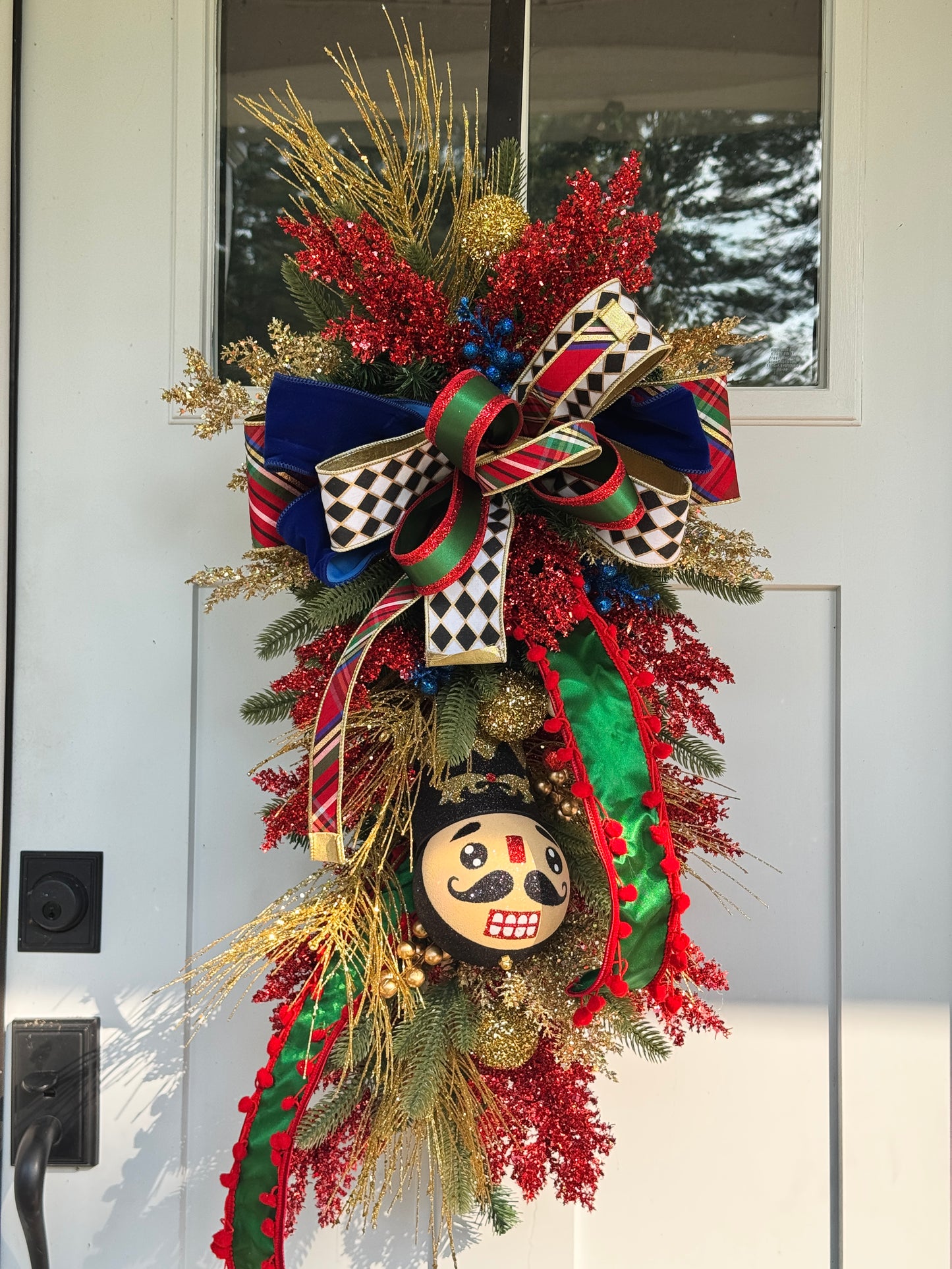 Christmas Nutcracker Swag/Wreath