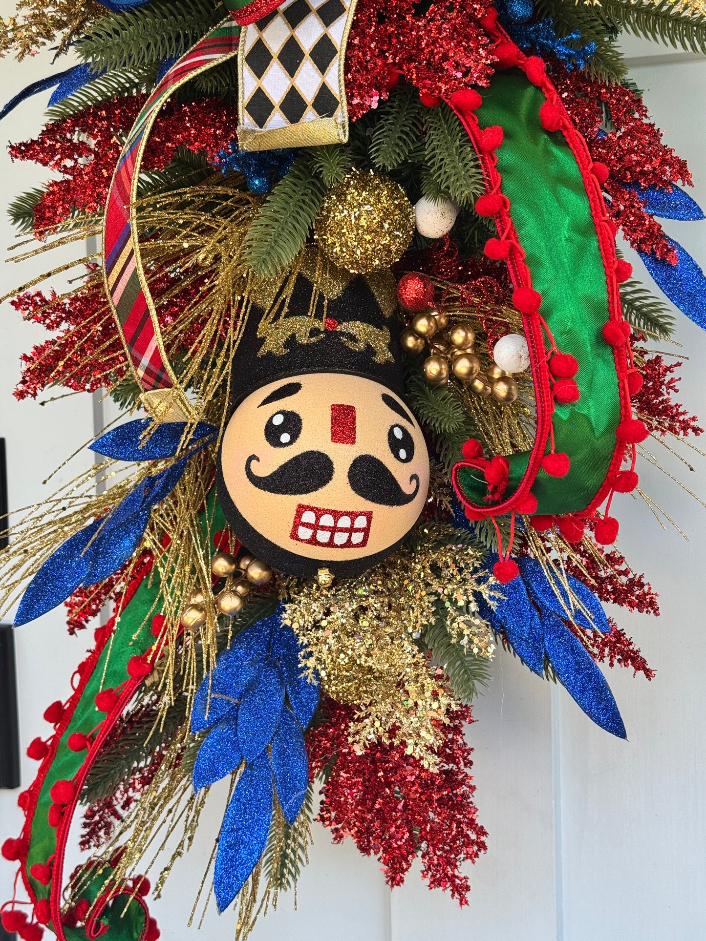 Christmas Nutcracker Swag/Wreath