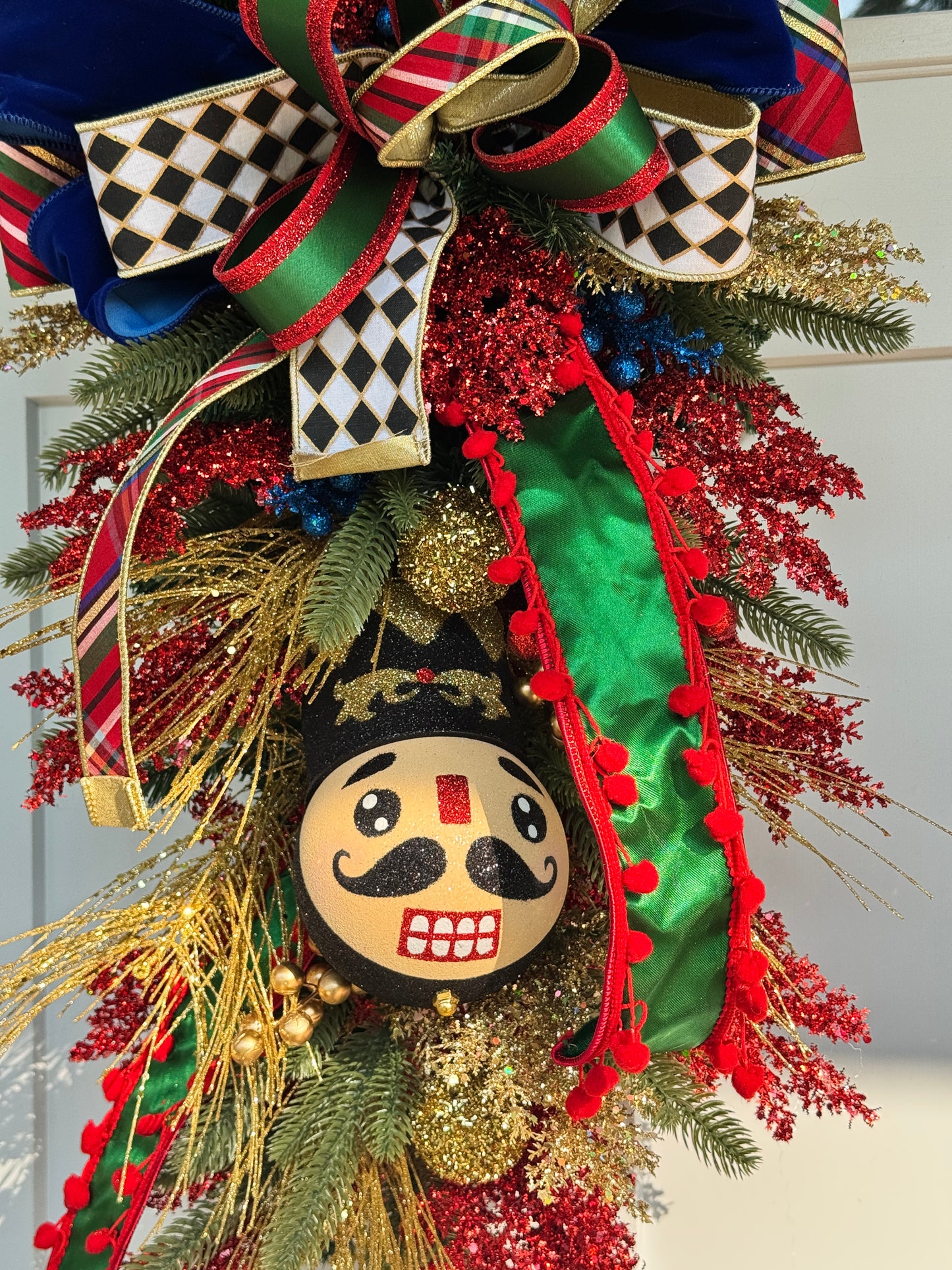 Christmas Nutcracker Swag/Wreath