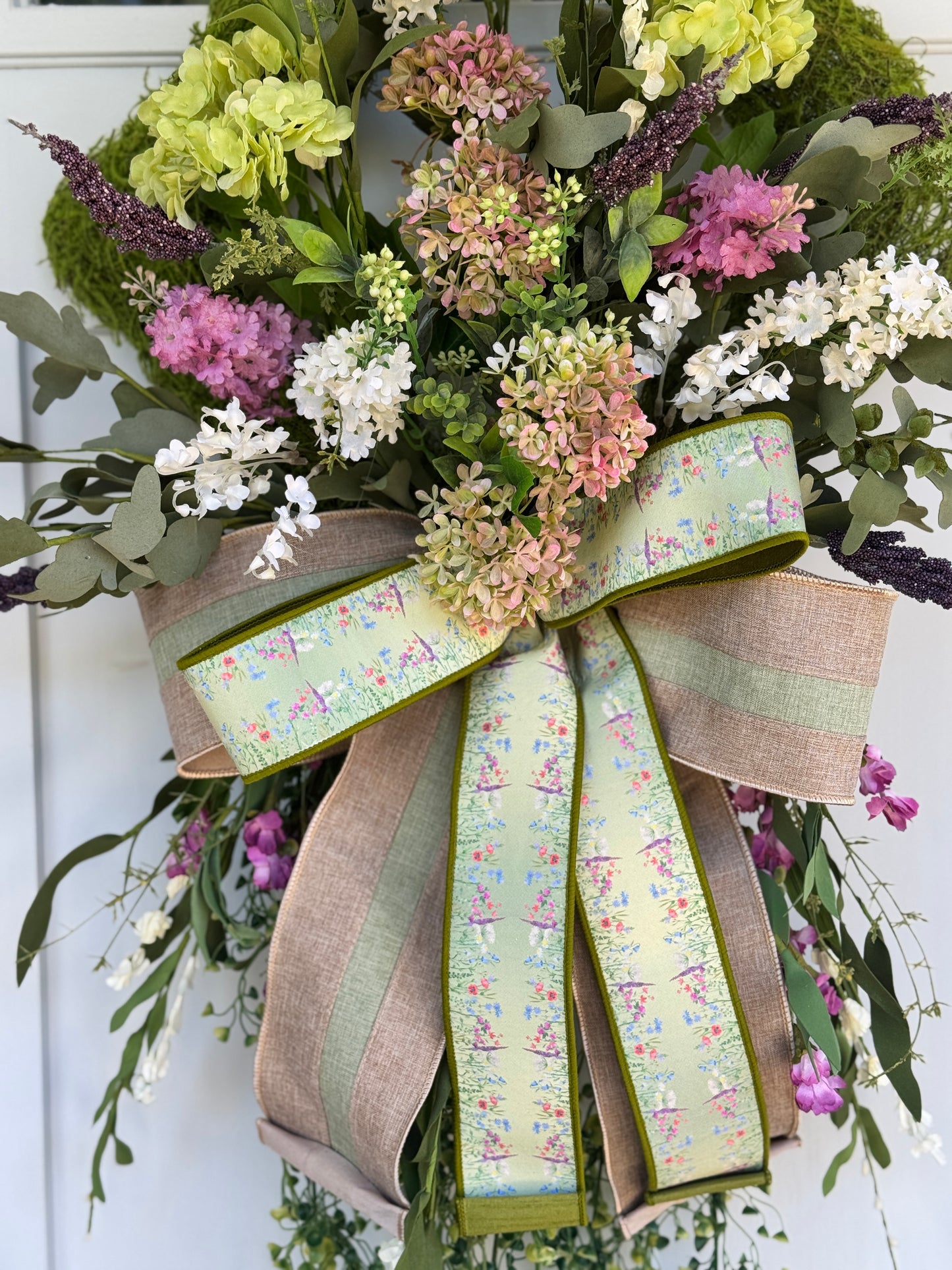 Everyday Hyacinth Door Wreath