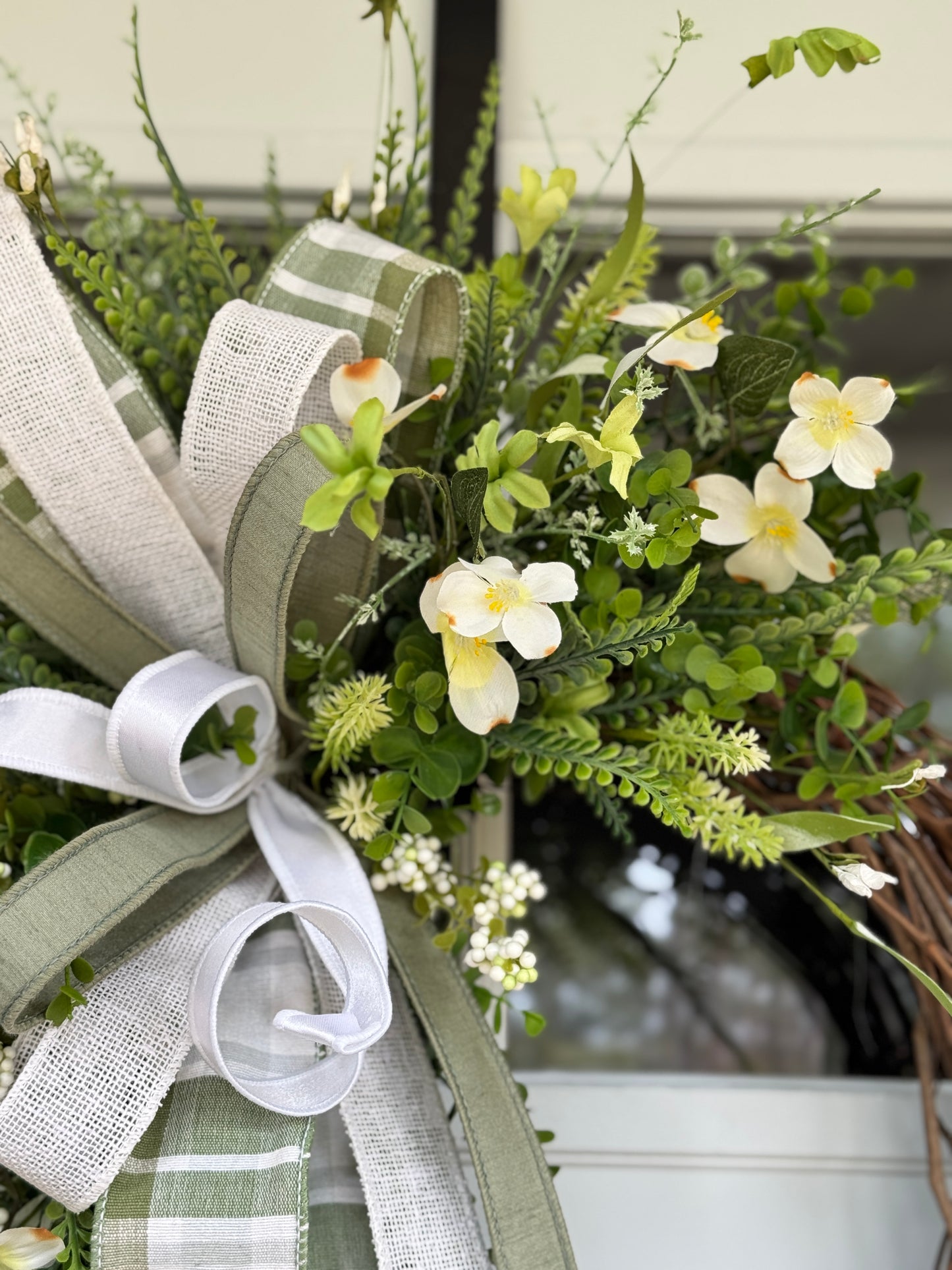Everyday Sage and White Wreath