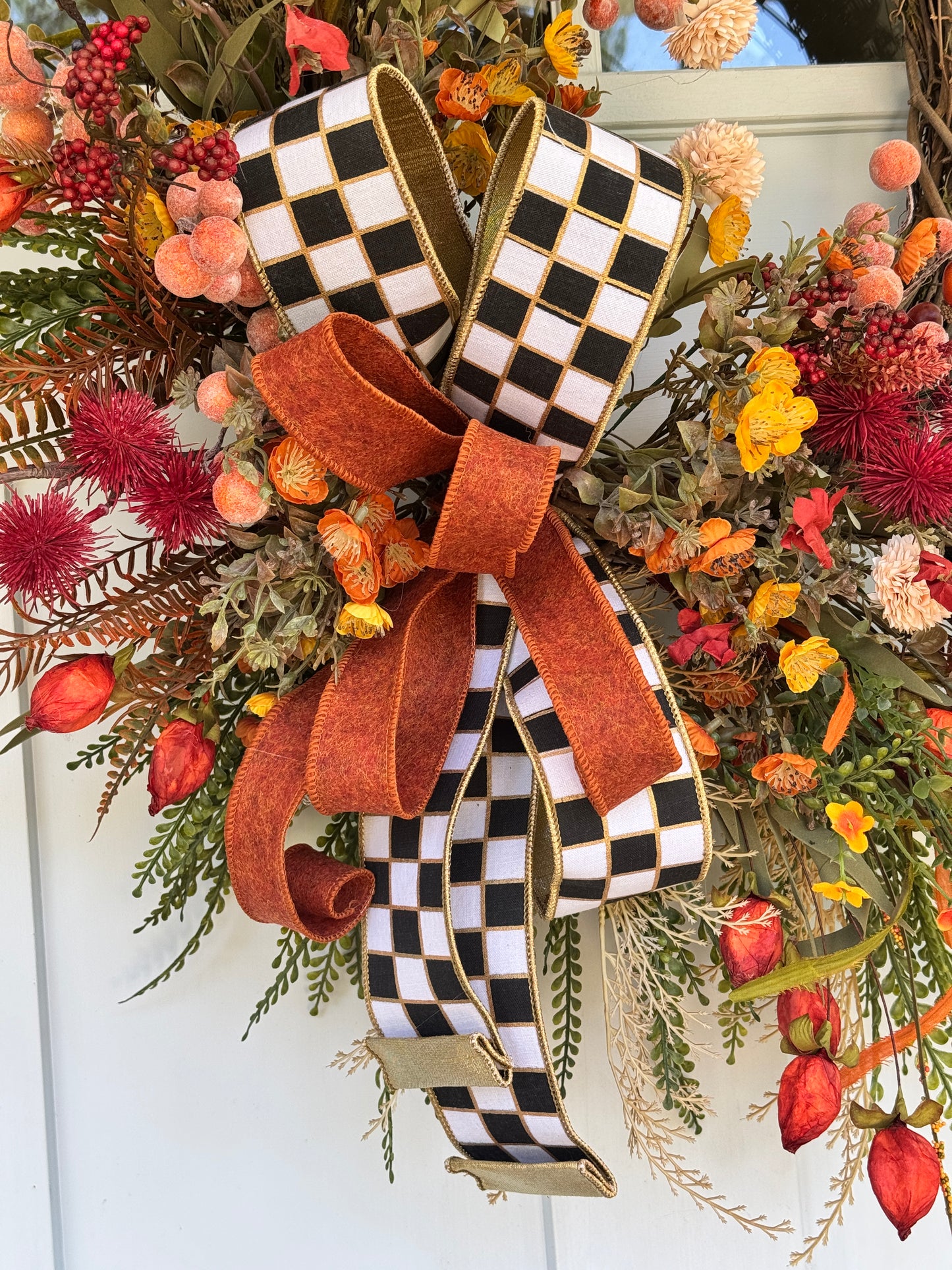 Large Rustic Elegance Grapevine Wreath