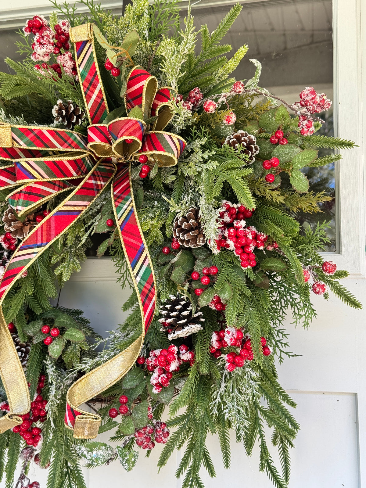 Classic Winter/Holiday Pine Wreath