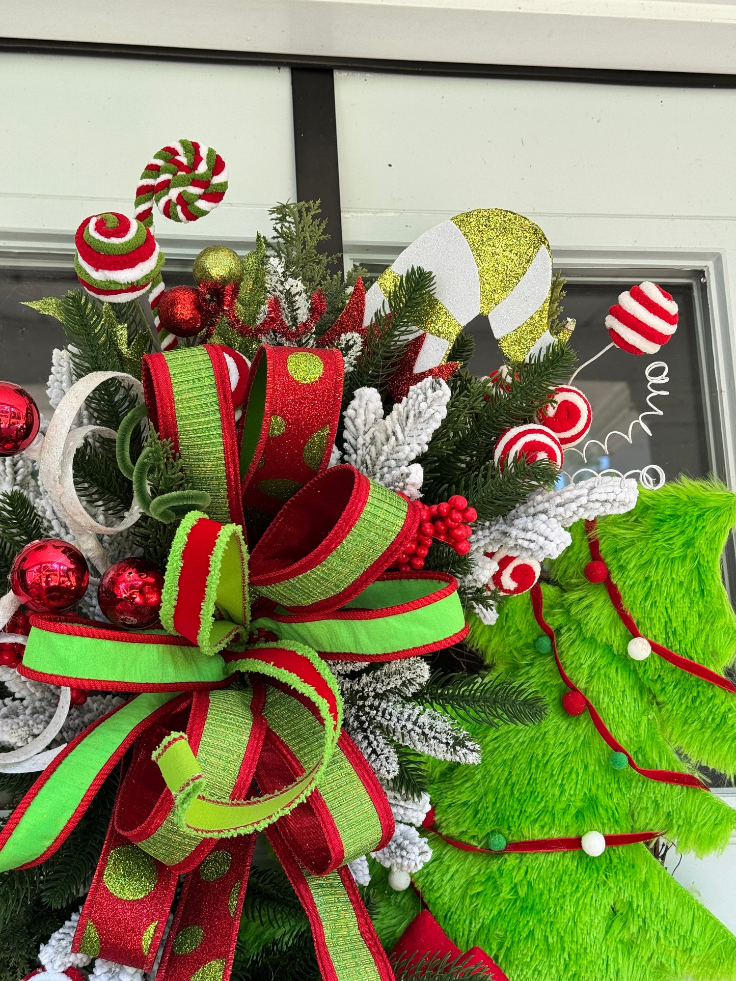Whimsical Wonder Christmas Tree Wreath