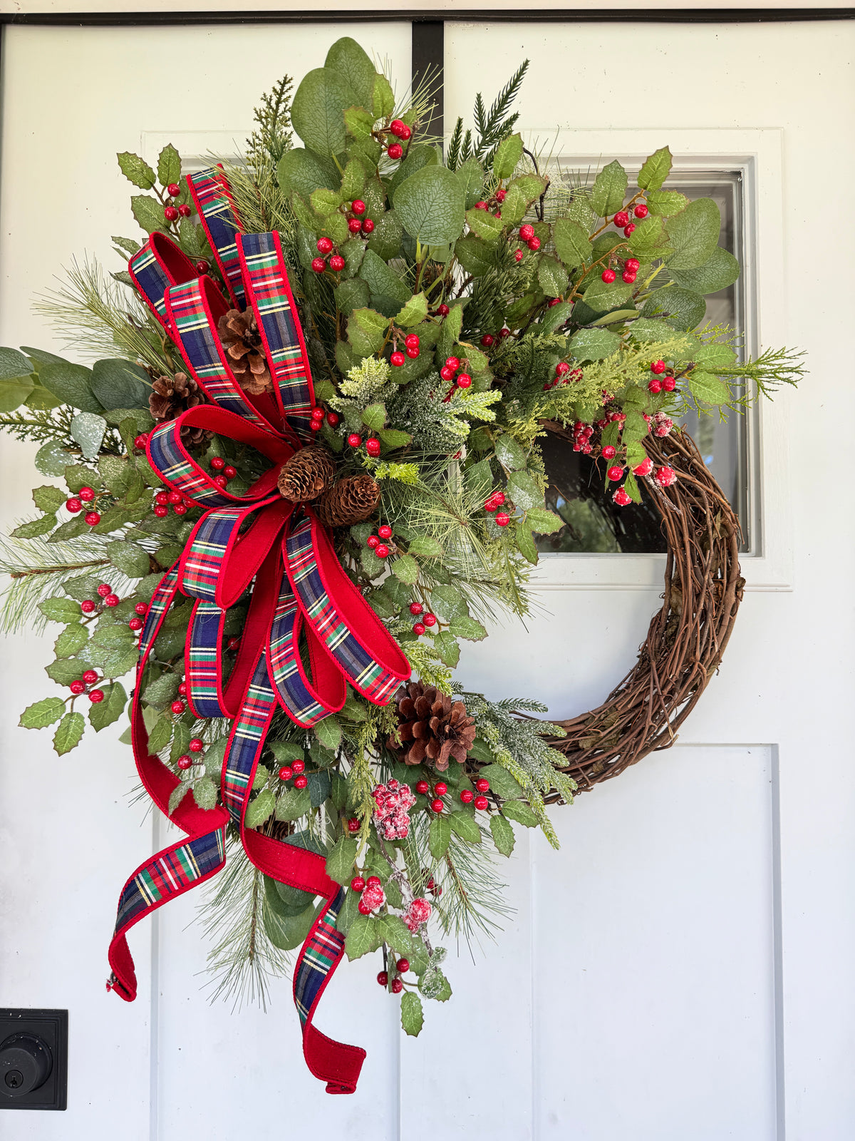 Nostalgic Winter Berry Wreath