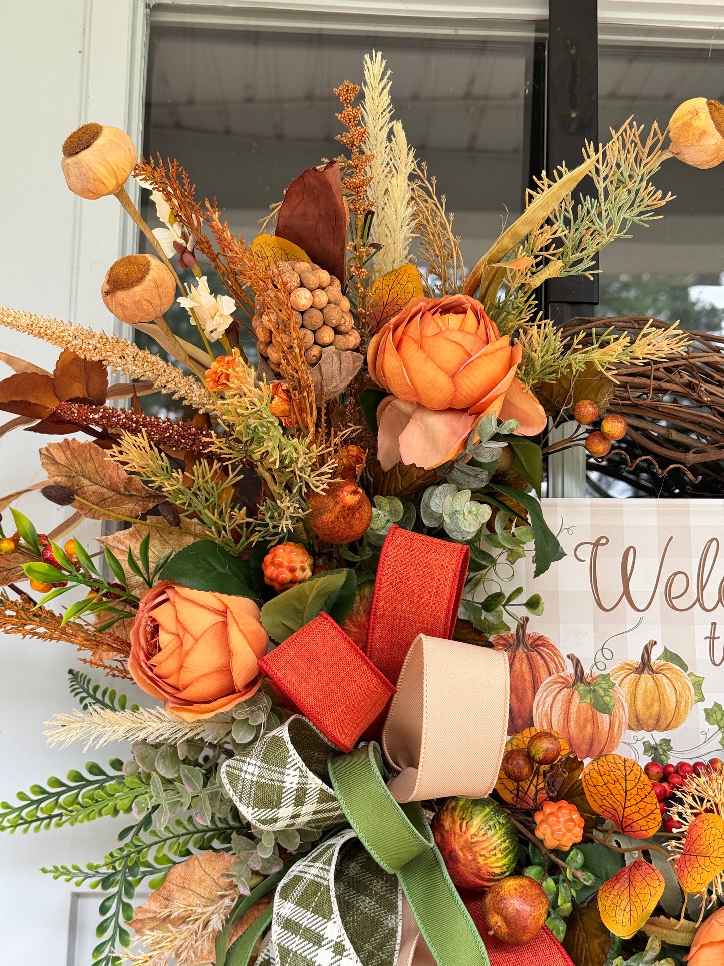 Welcome to Our Patch Wreath