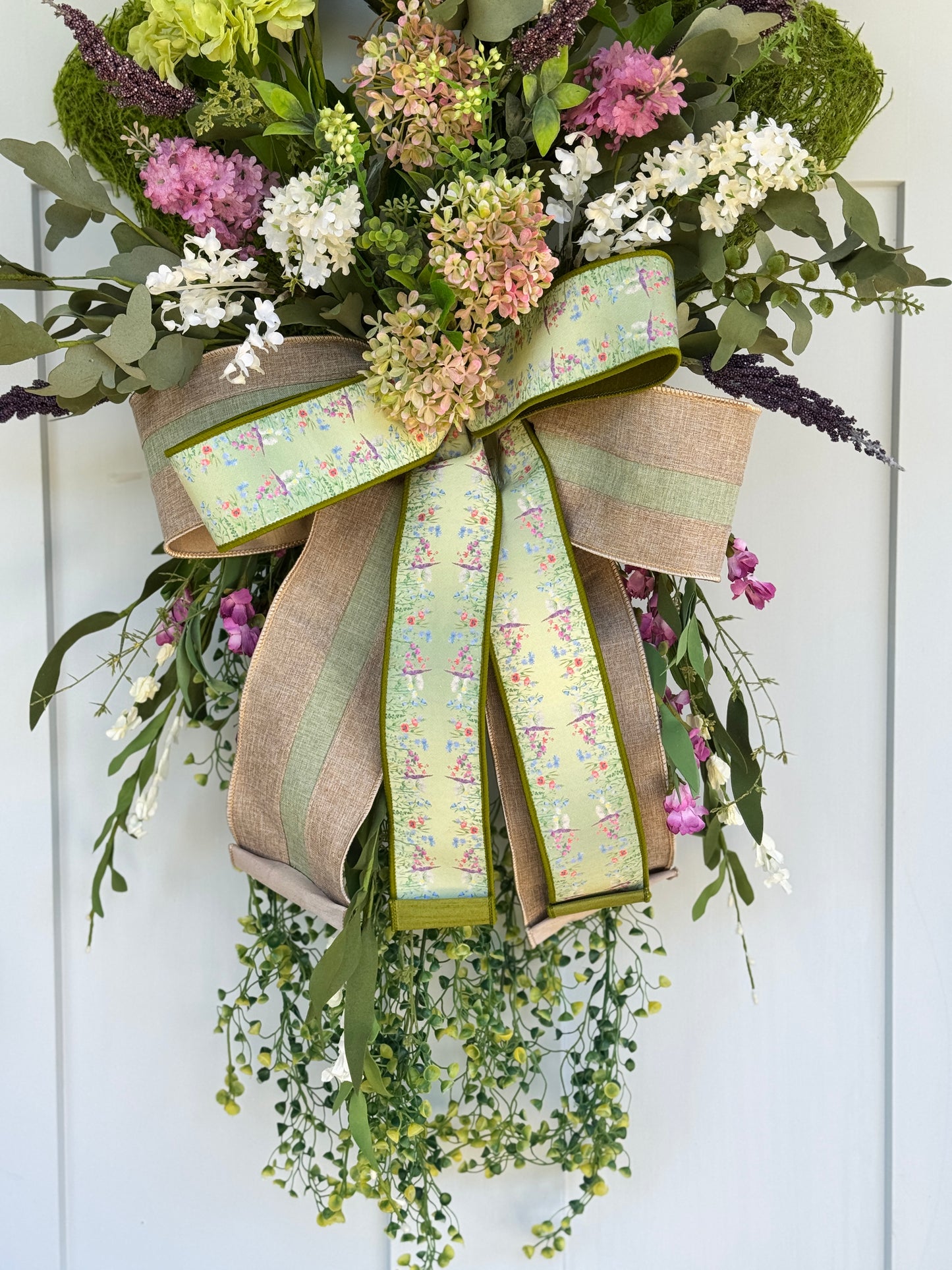Everyday Hyacinth Door Wreath