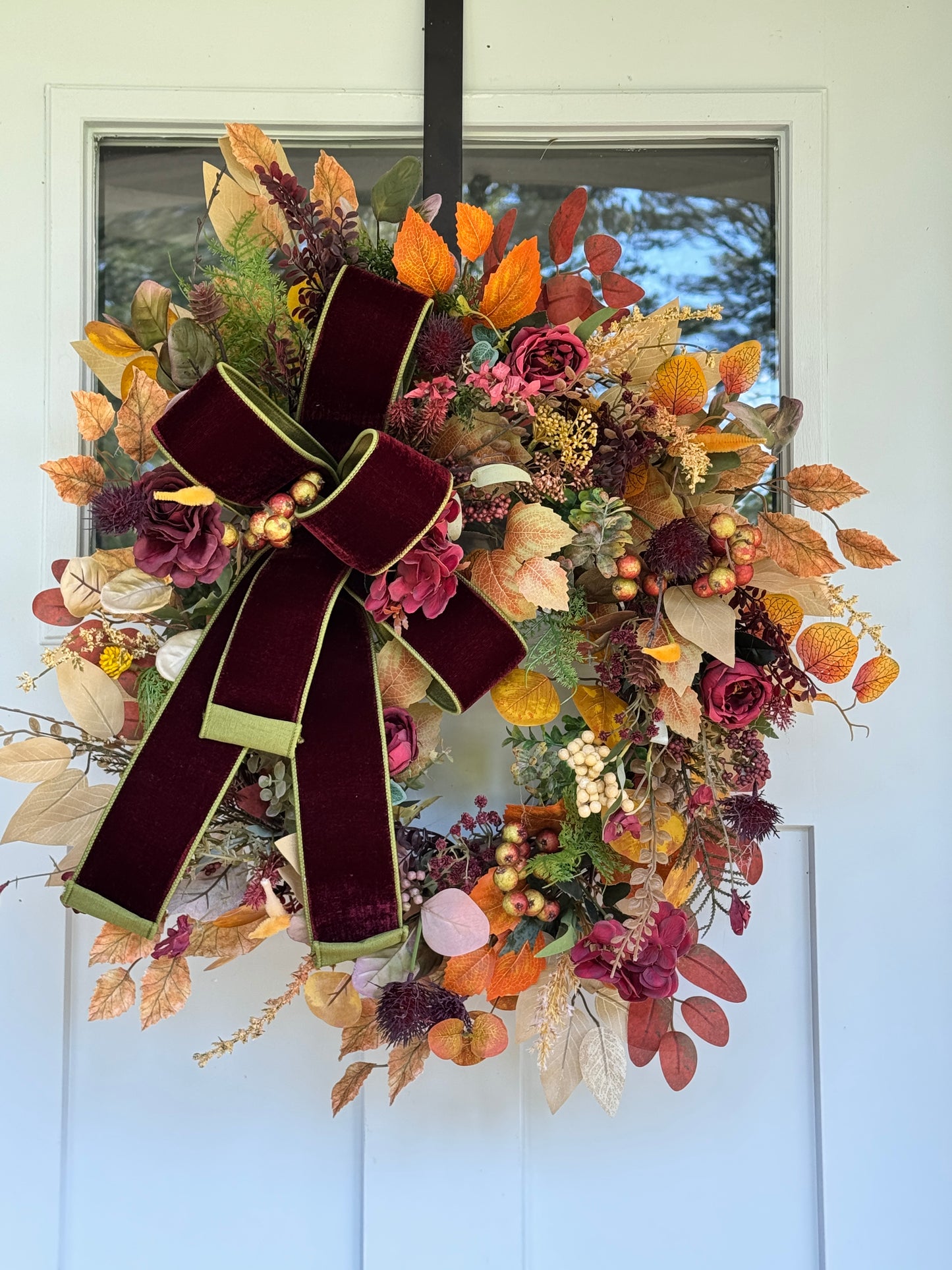 Burgundy Velvet & Autumn Wrath