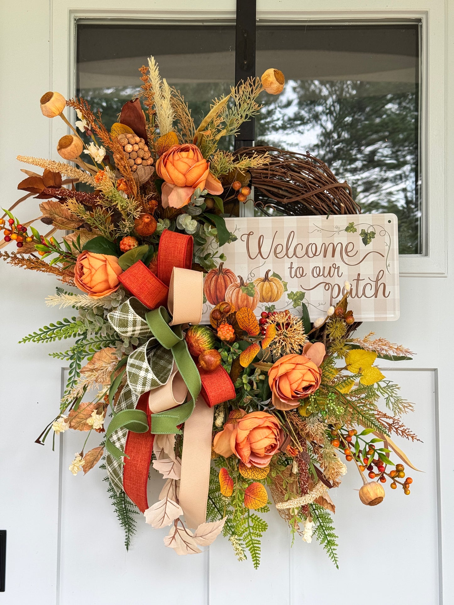 Welcome to Our Patch Wreath