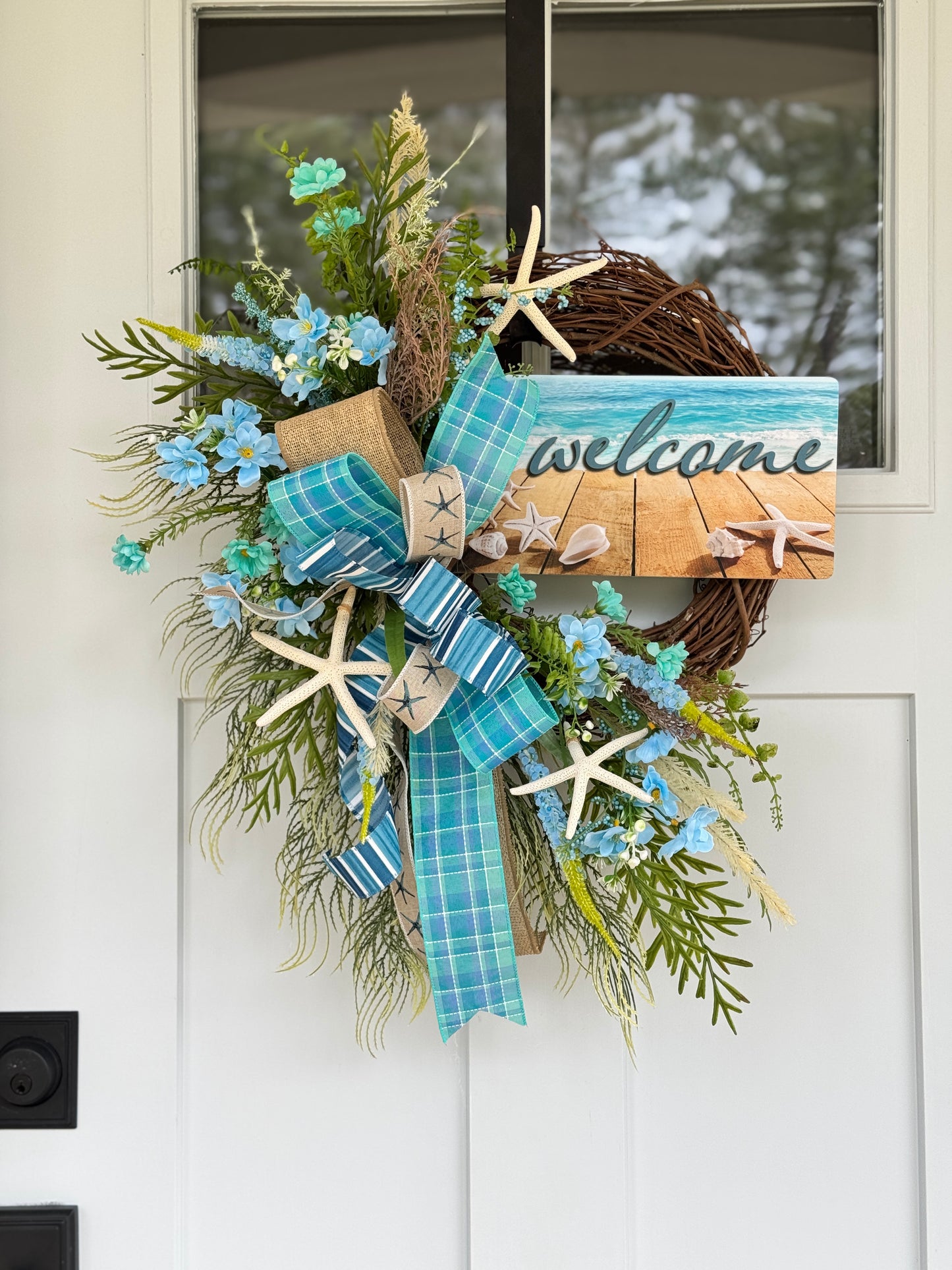 Coastal Welcome Wreath