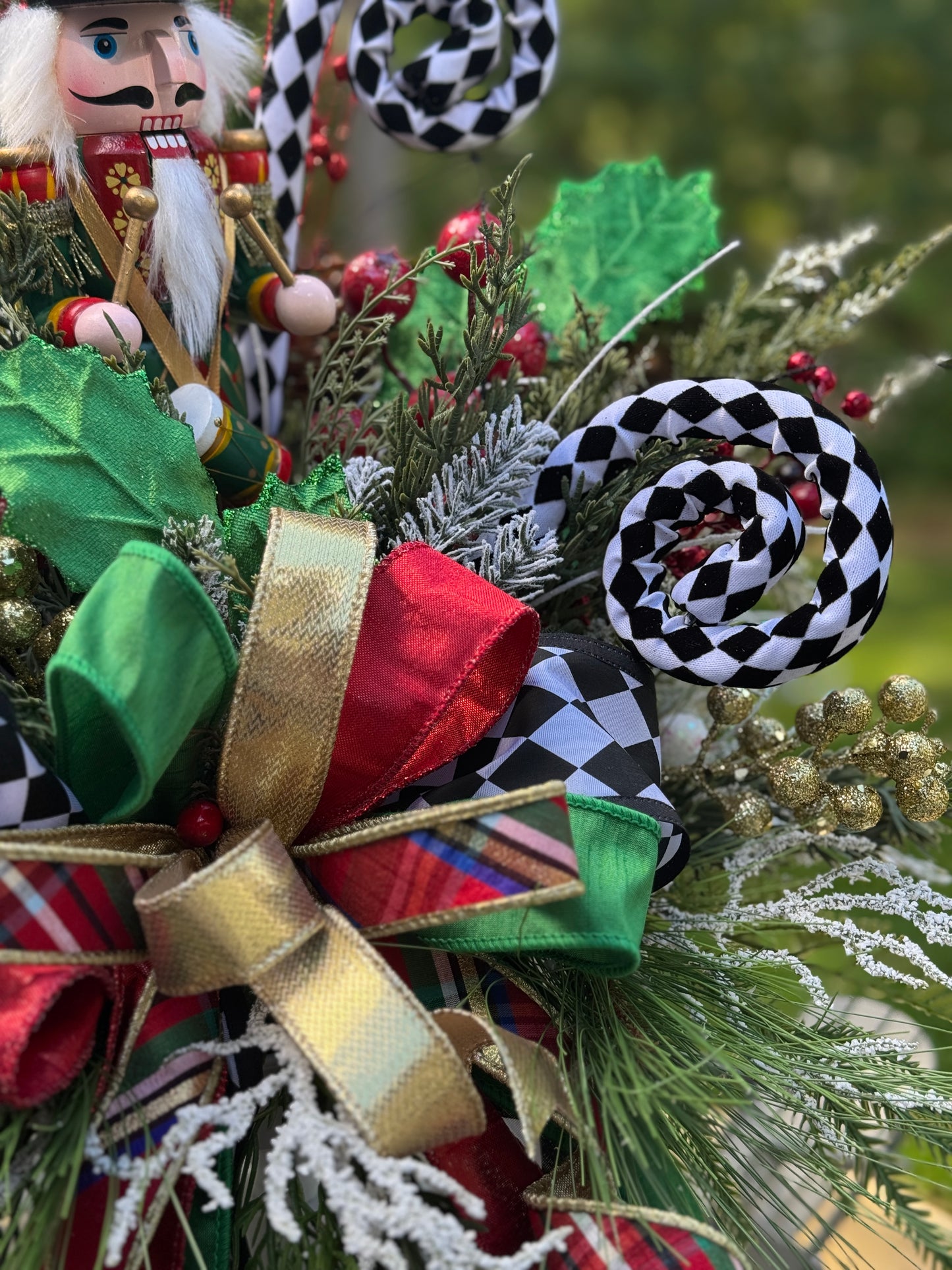 Festive Nutcracker Holiday Arrangement