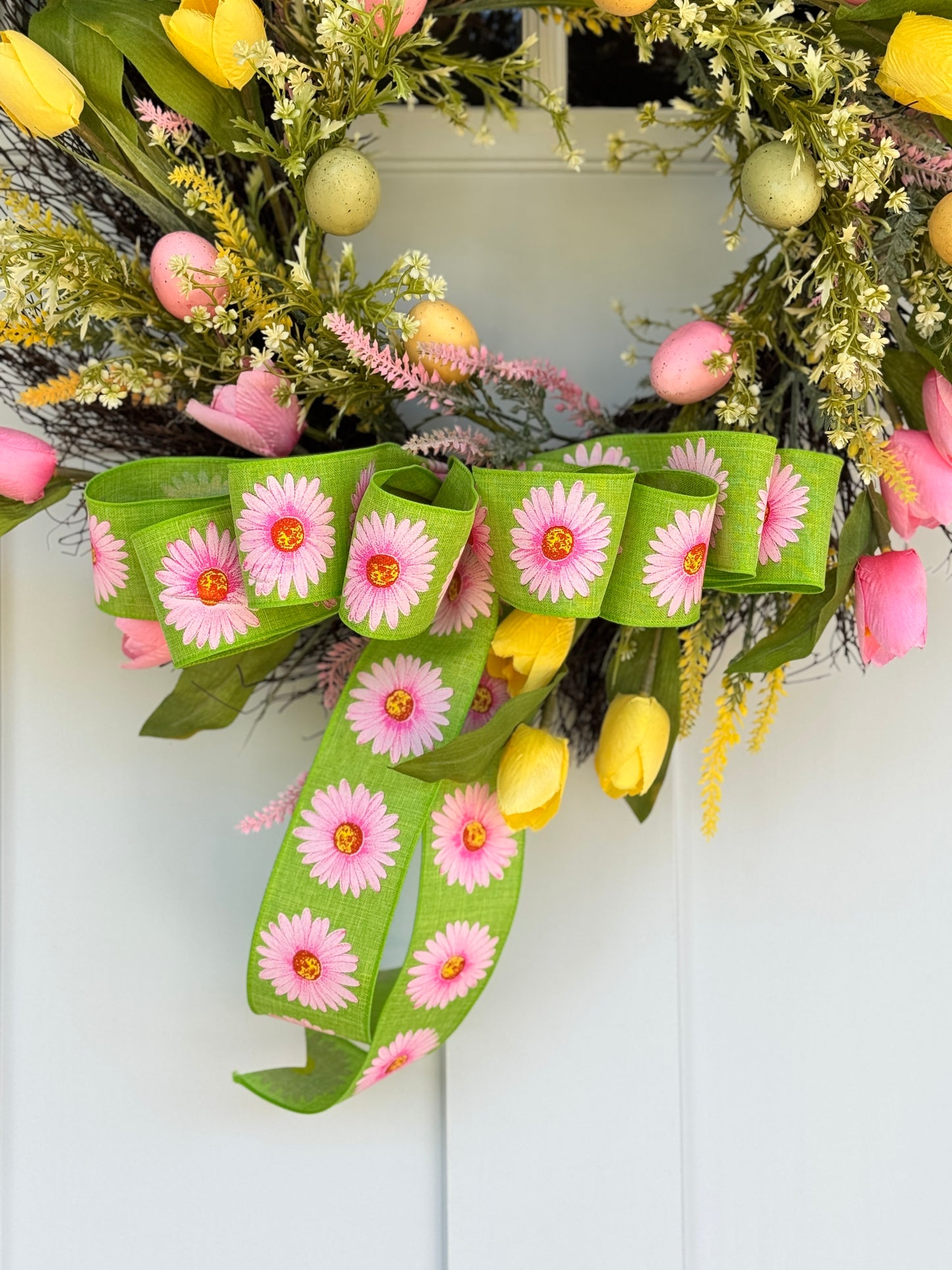 Easter Egg Tulip Wreath
