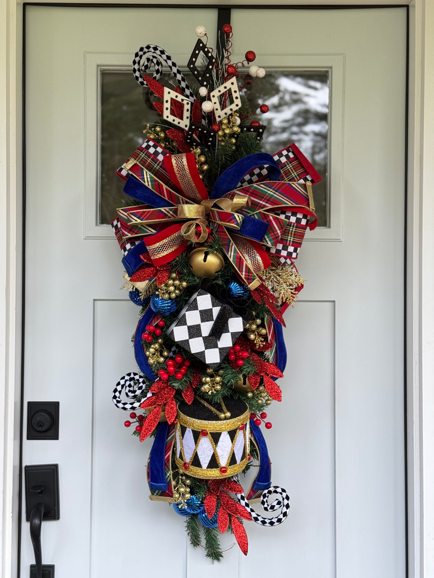 XL Nutcracker Winter/Holiday Swag/Wreath
