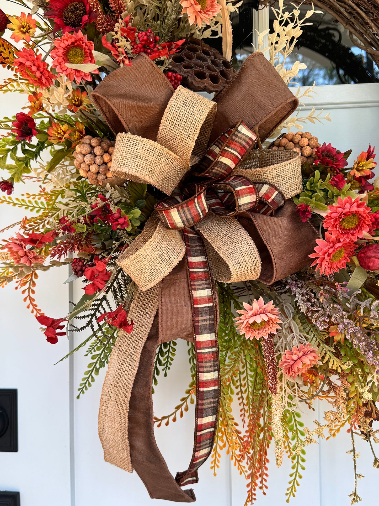 Rustic Grapevine Fall Wreath