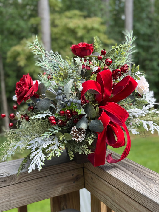 Elegant Winter/Holiday Floral Arrangement
