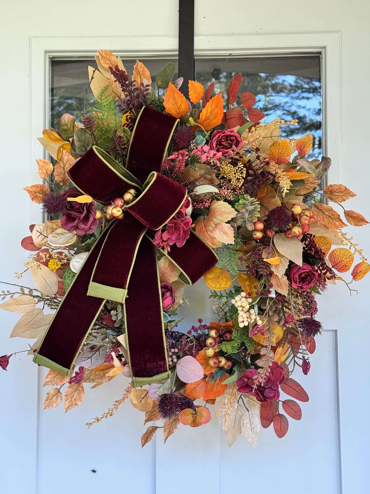 Burgundy Velvet & Autumn Wrath