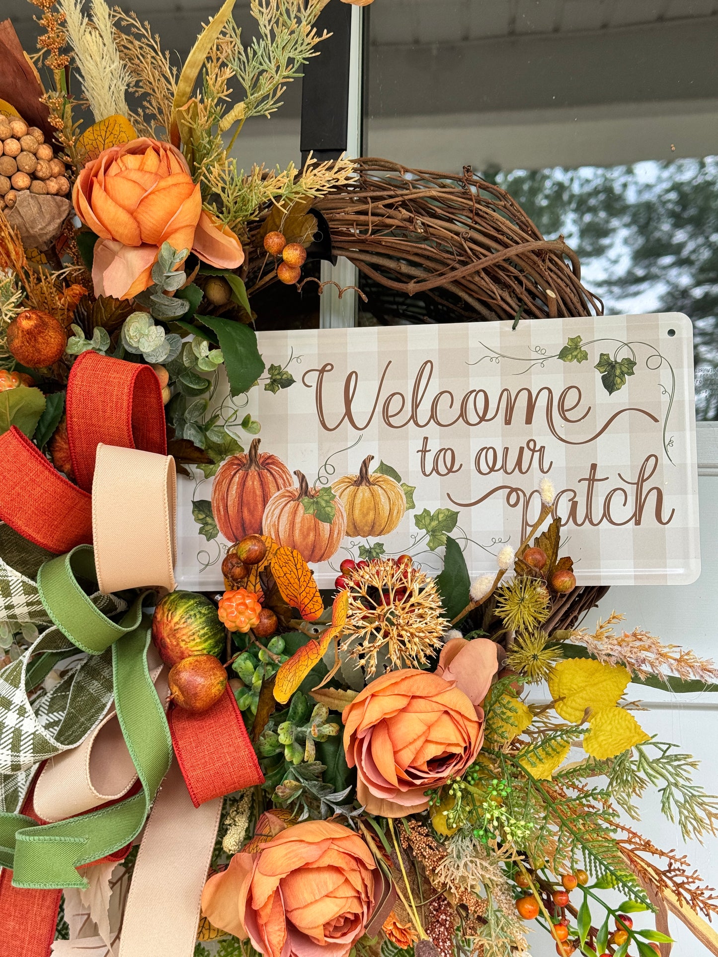 Welcome to Our Patch Wreath