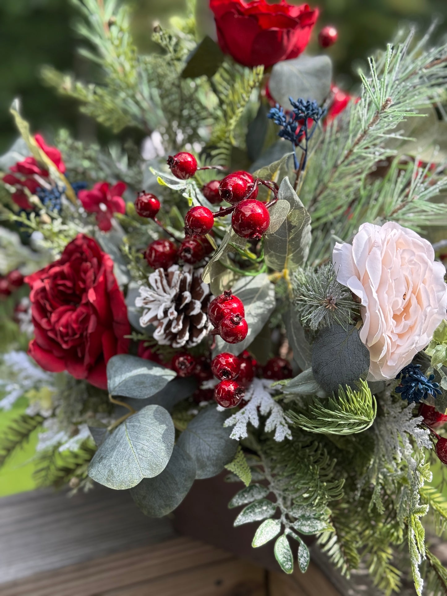 Elegant Winter/Holiday Floral Arrangement