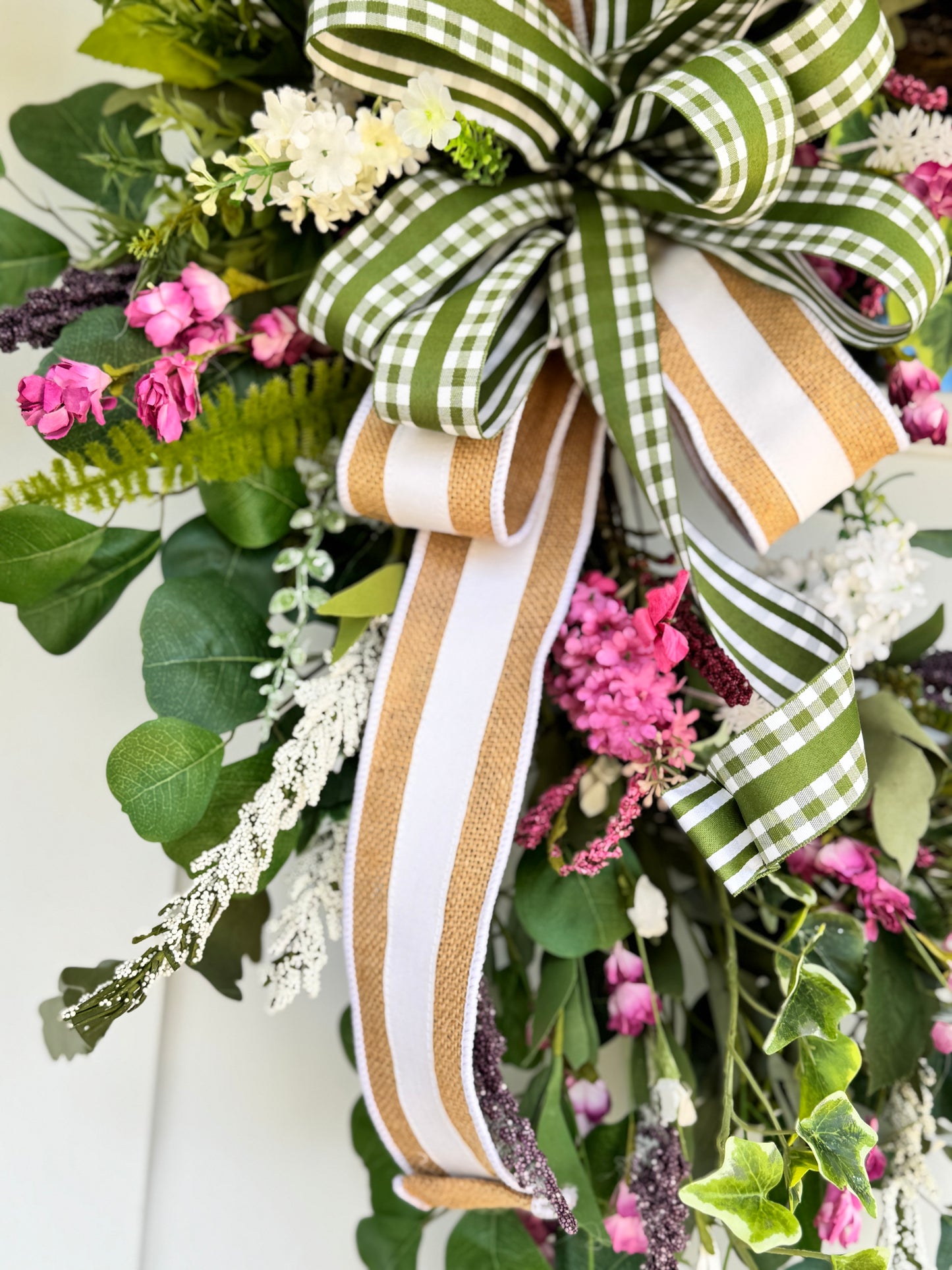 XL Hyacinth Everyday Floral Wreath