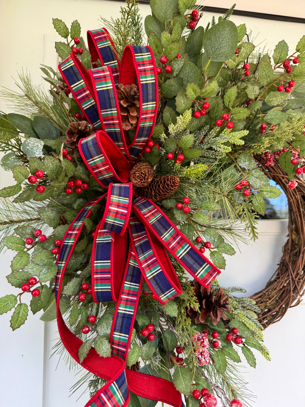Nostalgic Winter Berry Wreath