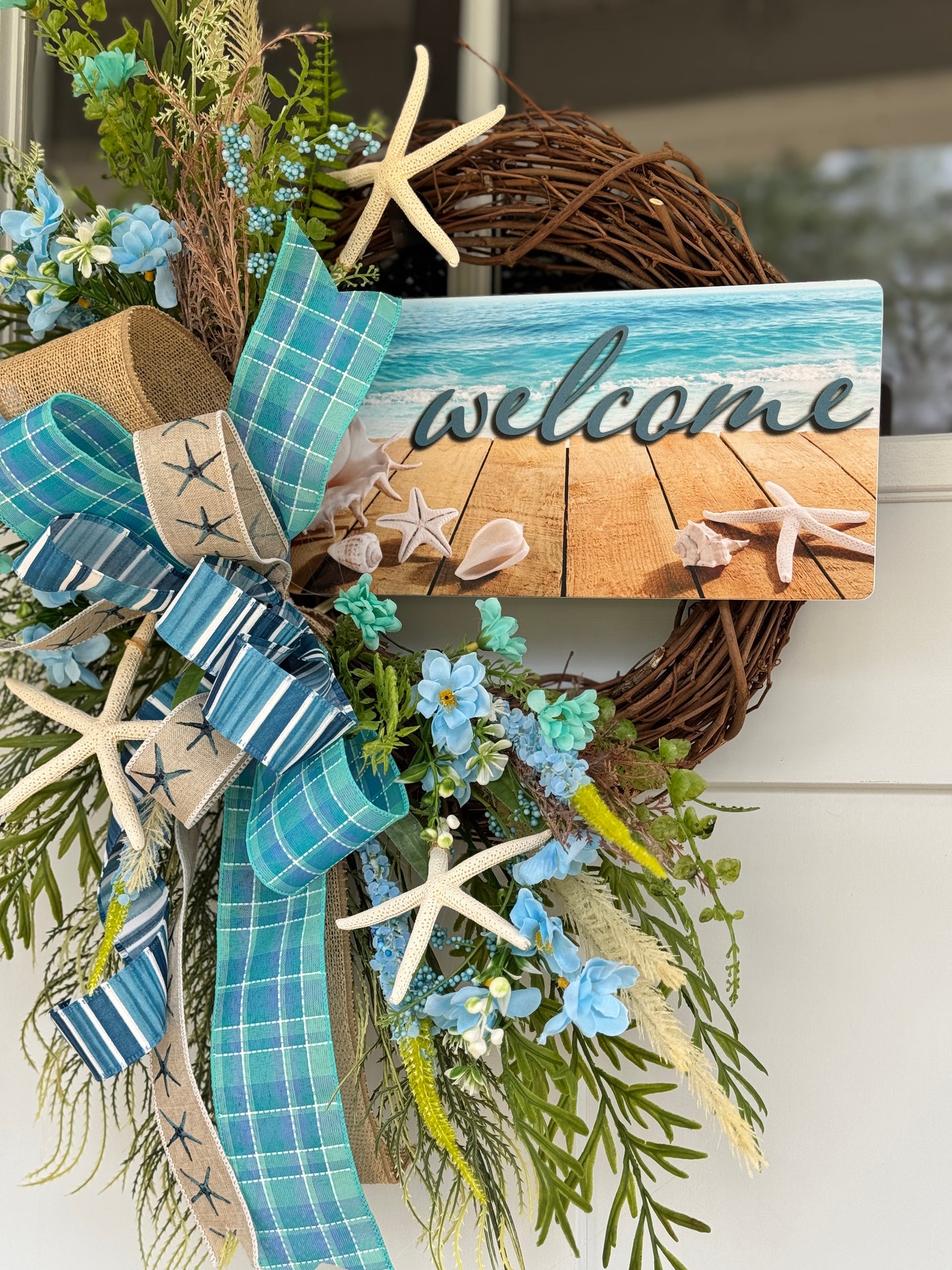 Coastal Welcome Wreath