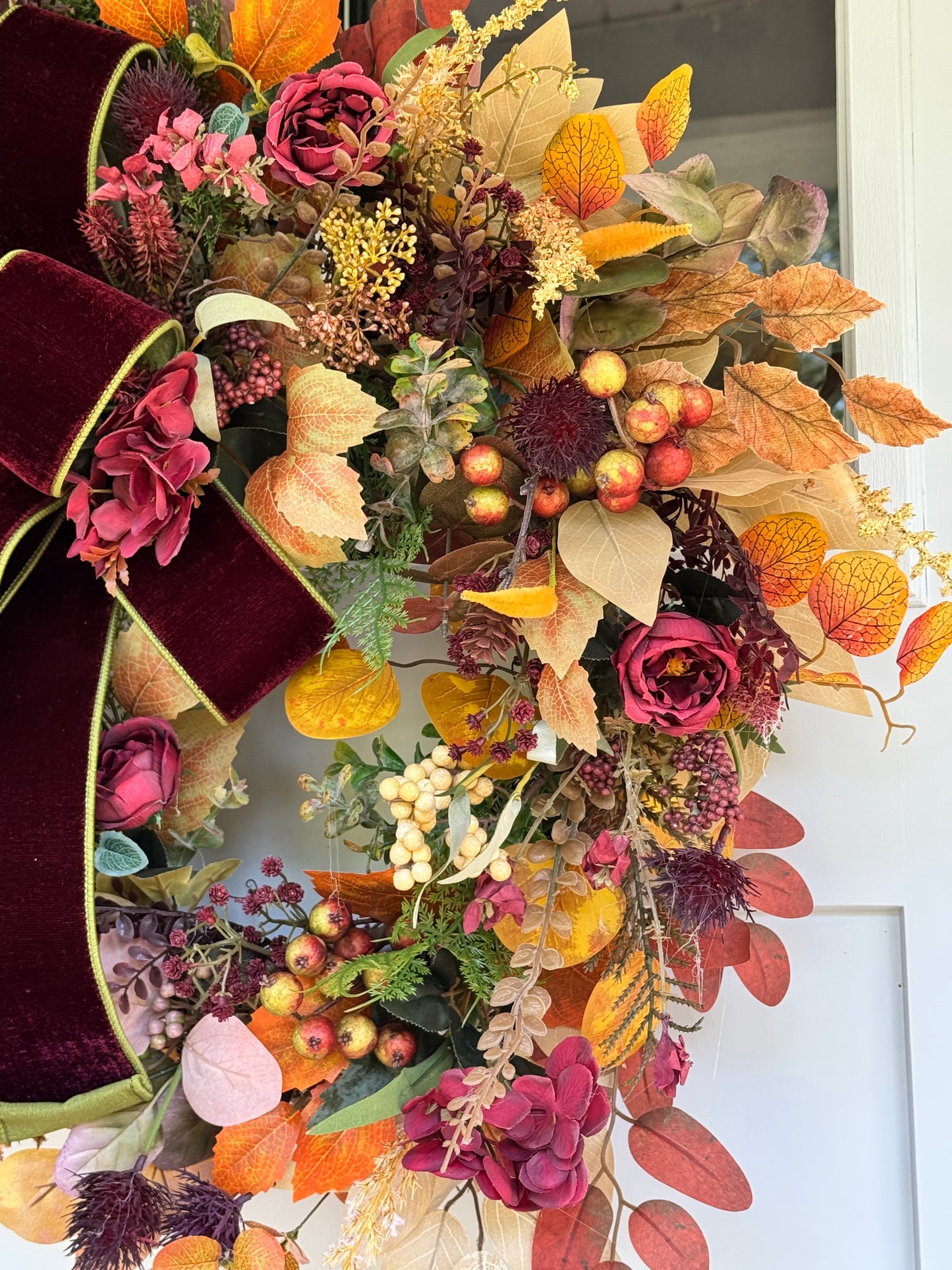 Burgundy Velvet & Autumn Wrath