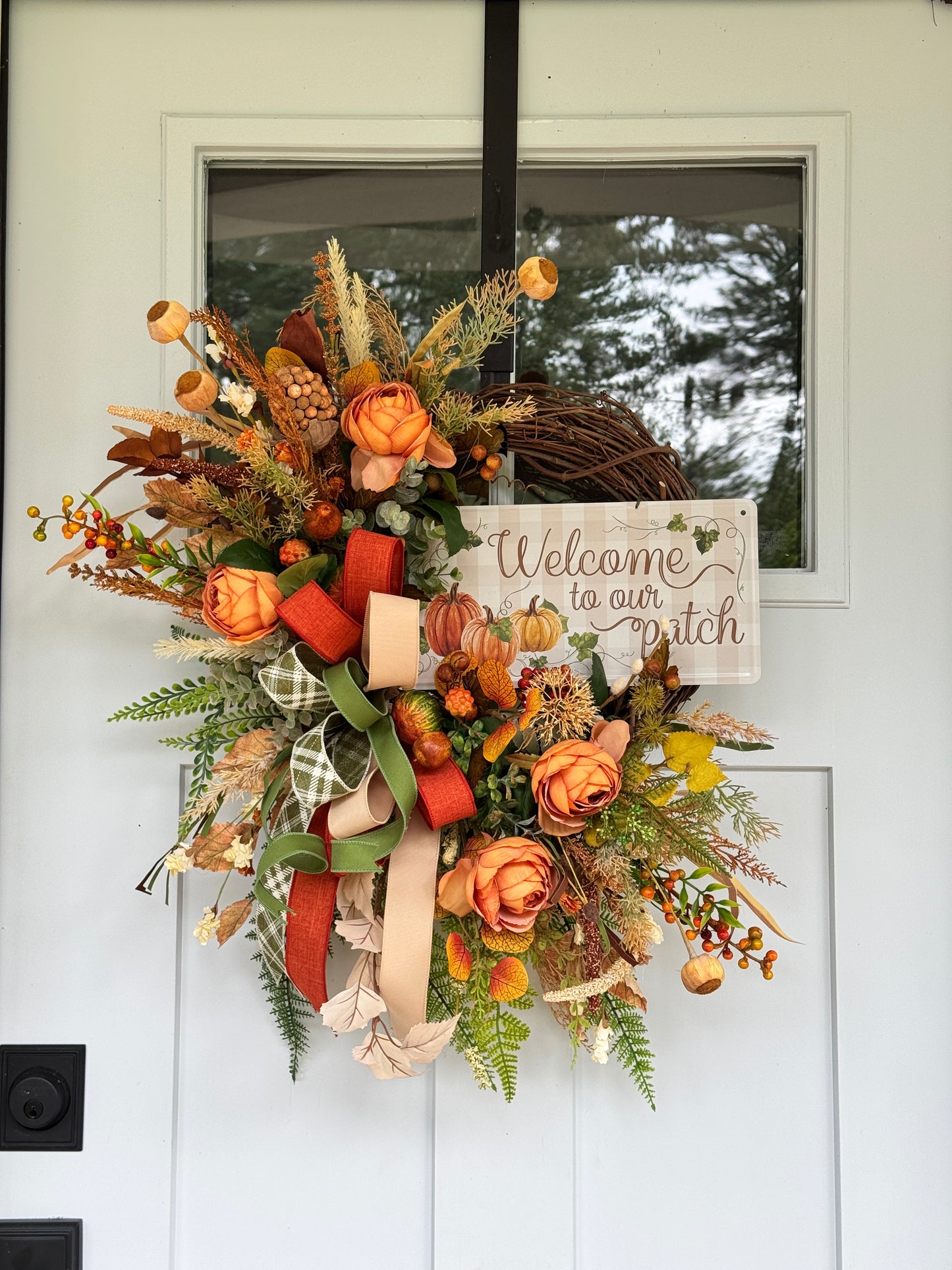 Welcome to Our Patch Wreath