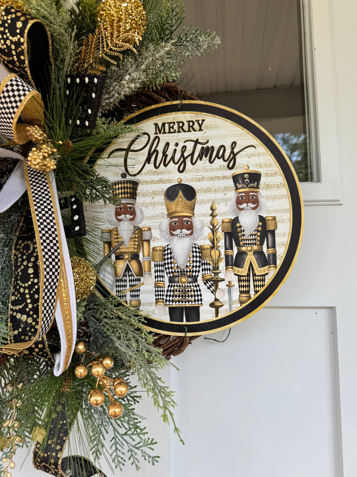 Nutcracker Elegance Wreath