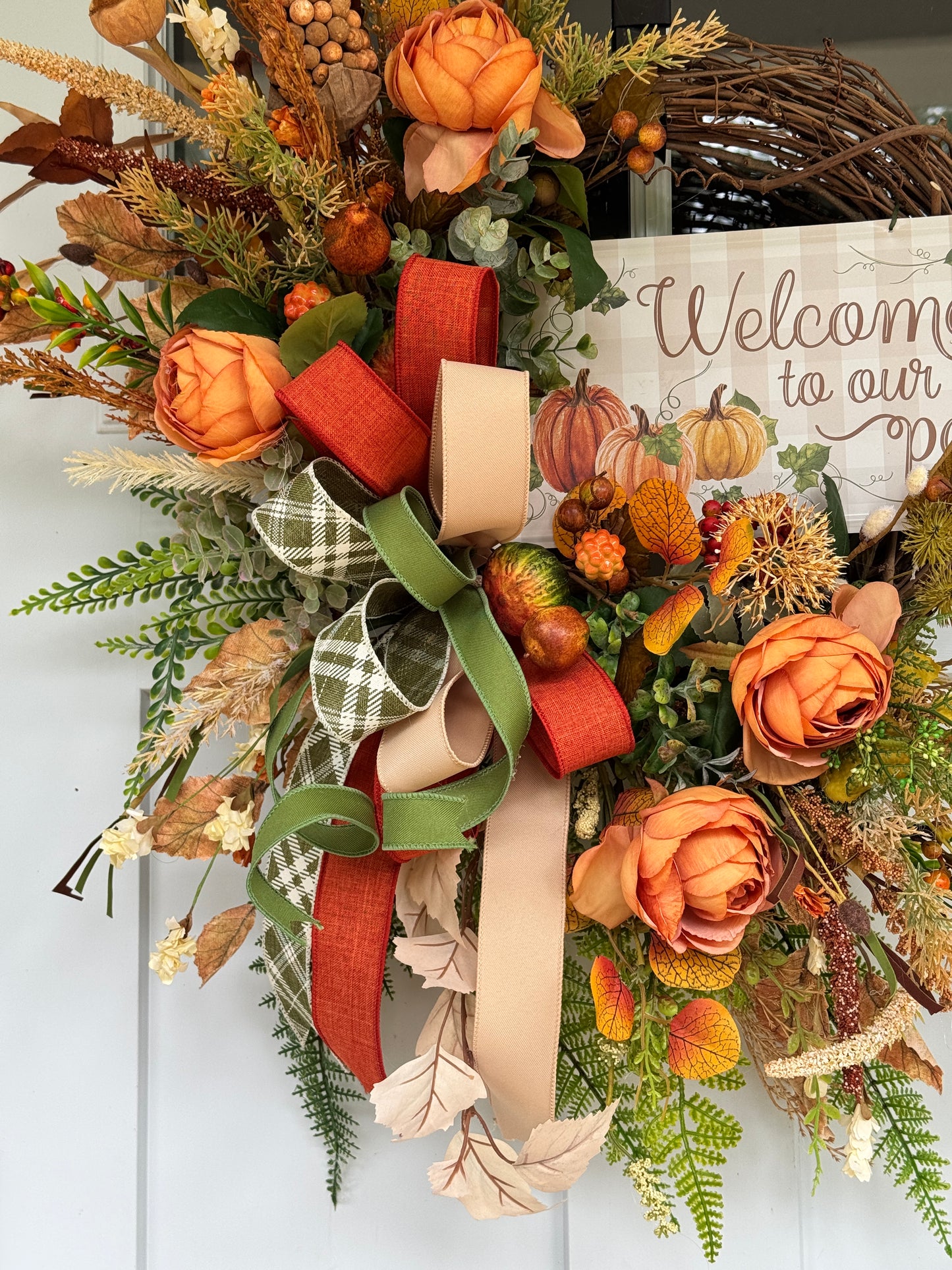 Welcome to Our Patch Wreath