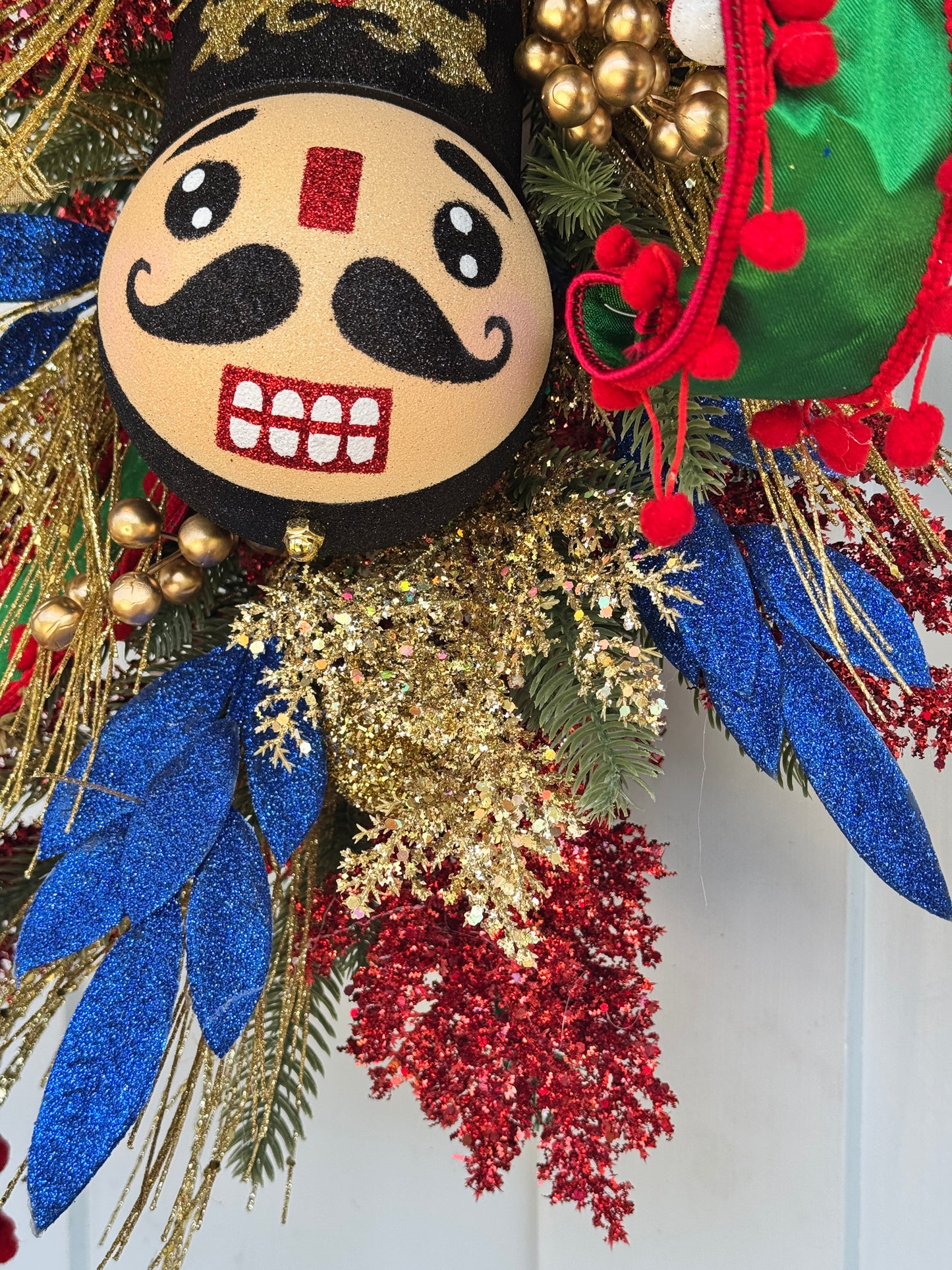 Christmas Nutcracker Swag/Wreath