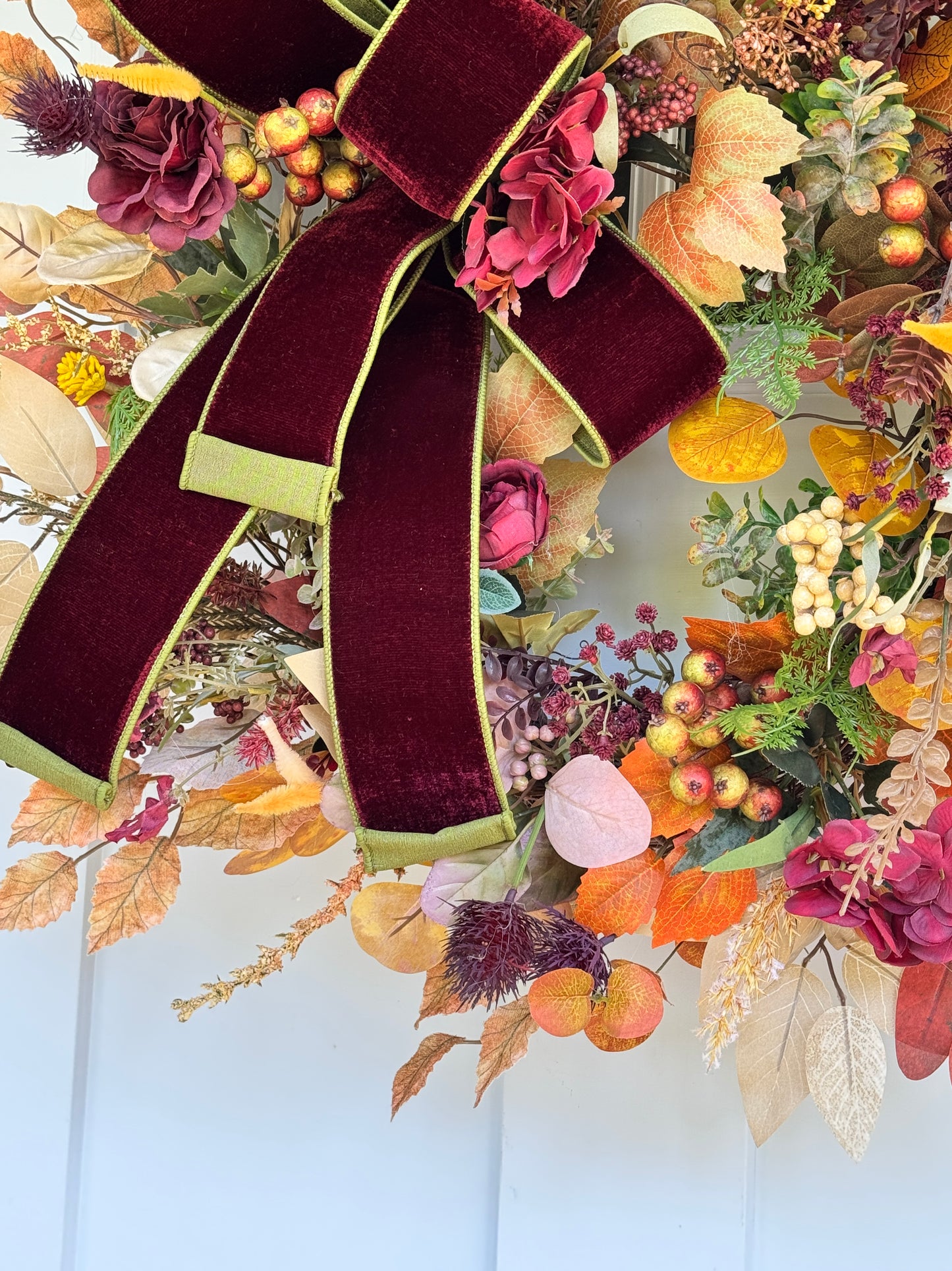 Burgundy Velvet & Autumn Wrath
