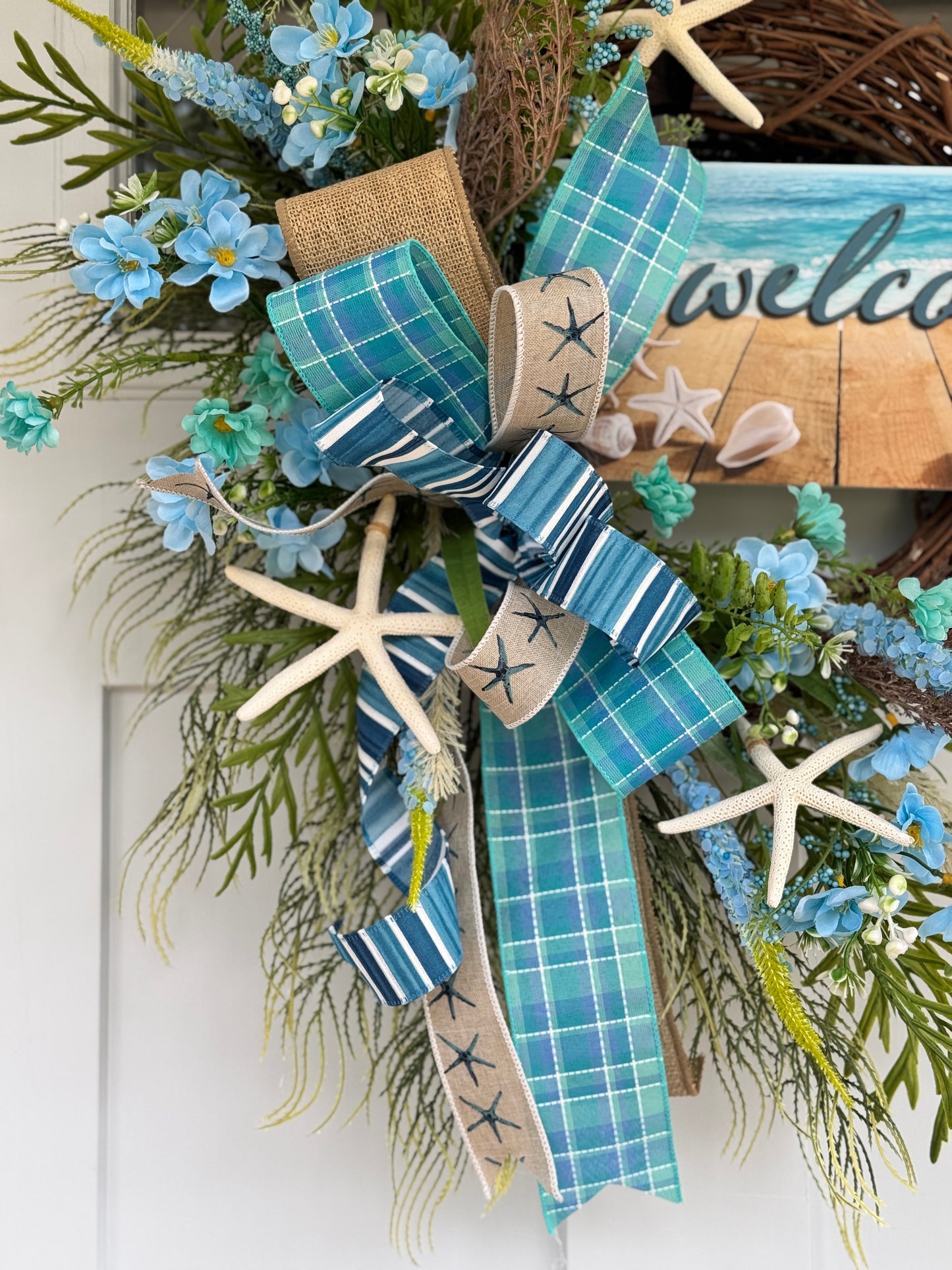 Coastal Welcome Wreath