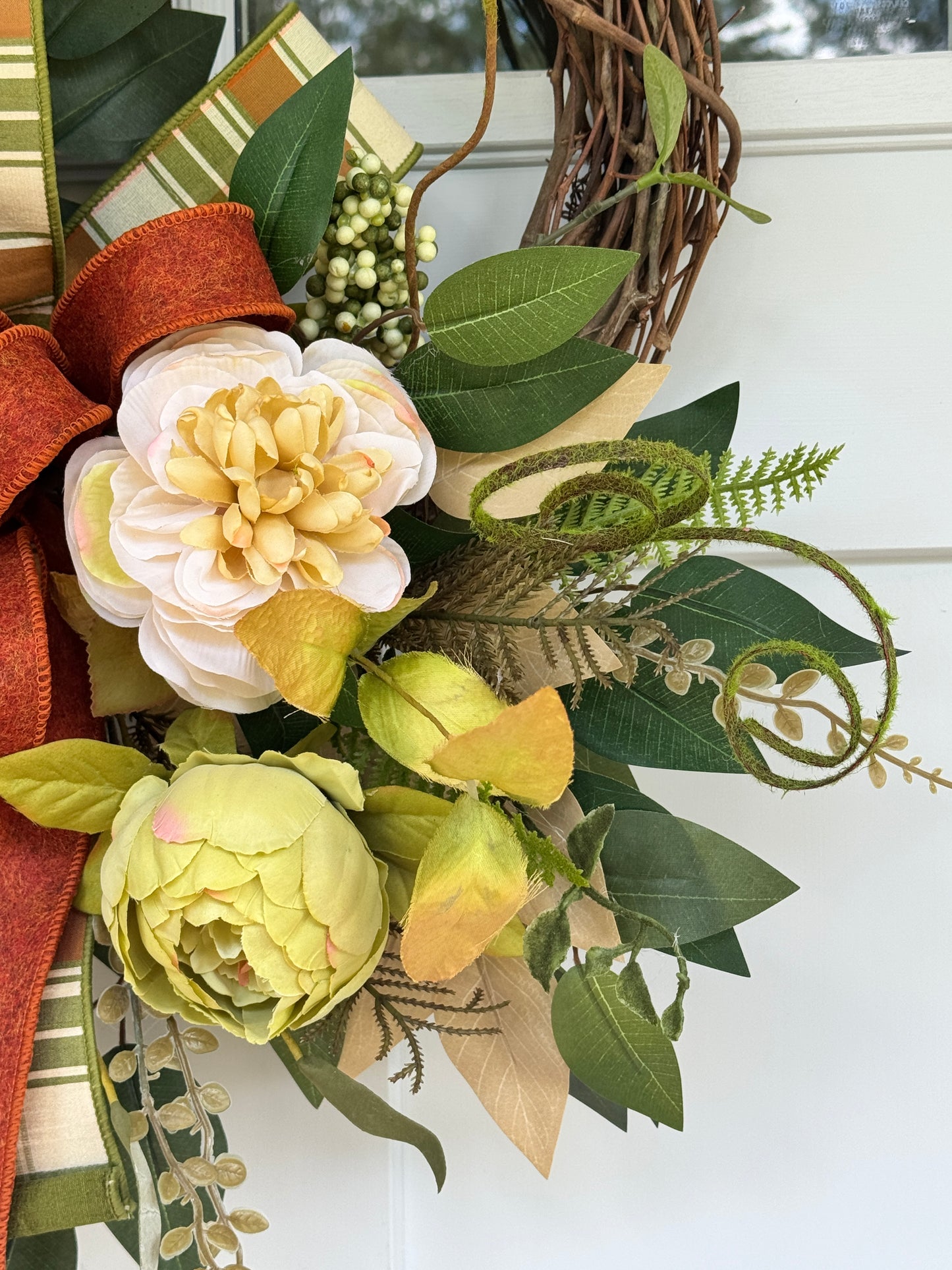Cozy Harvest Charm Wreath